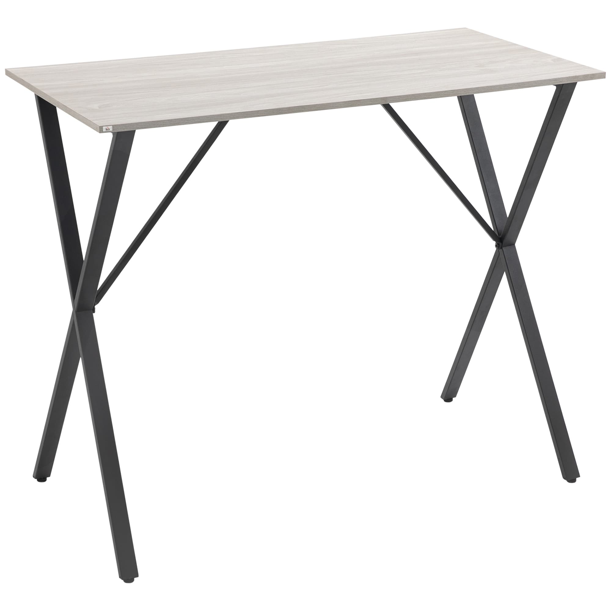 Modern 120cm Rectangular Breakfast Bar Table for Four - White