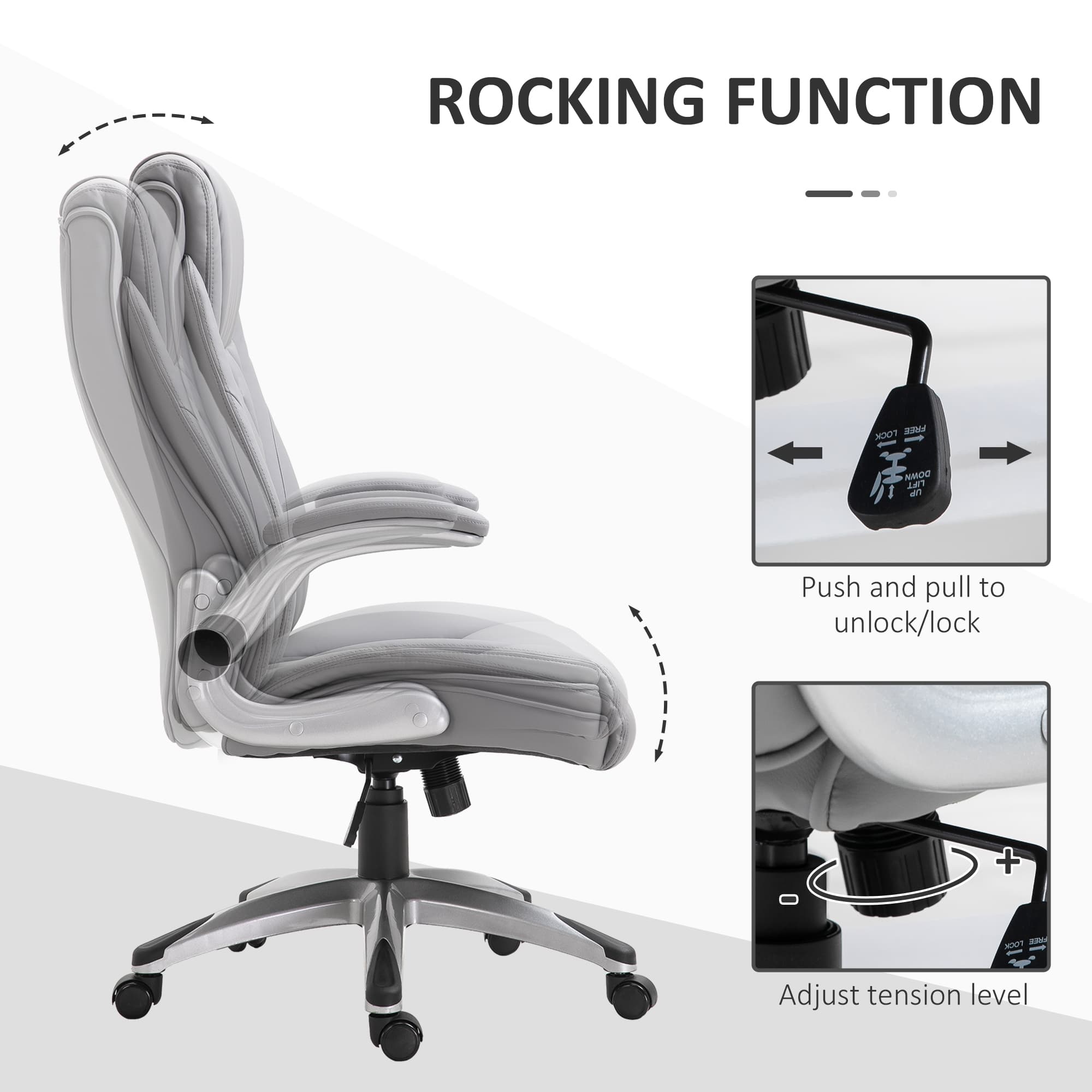 Discover Effortless Comfort with the Vinsetto Executive Chair - image 1