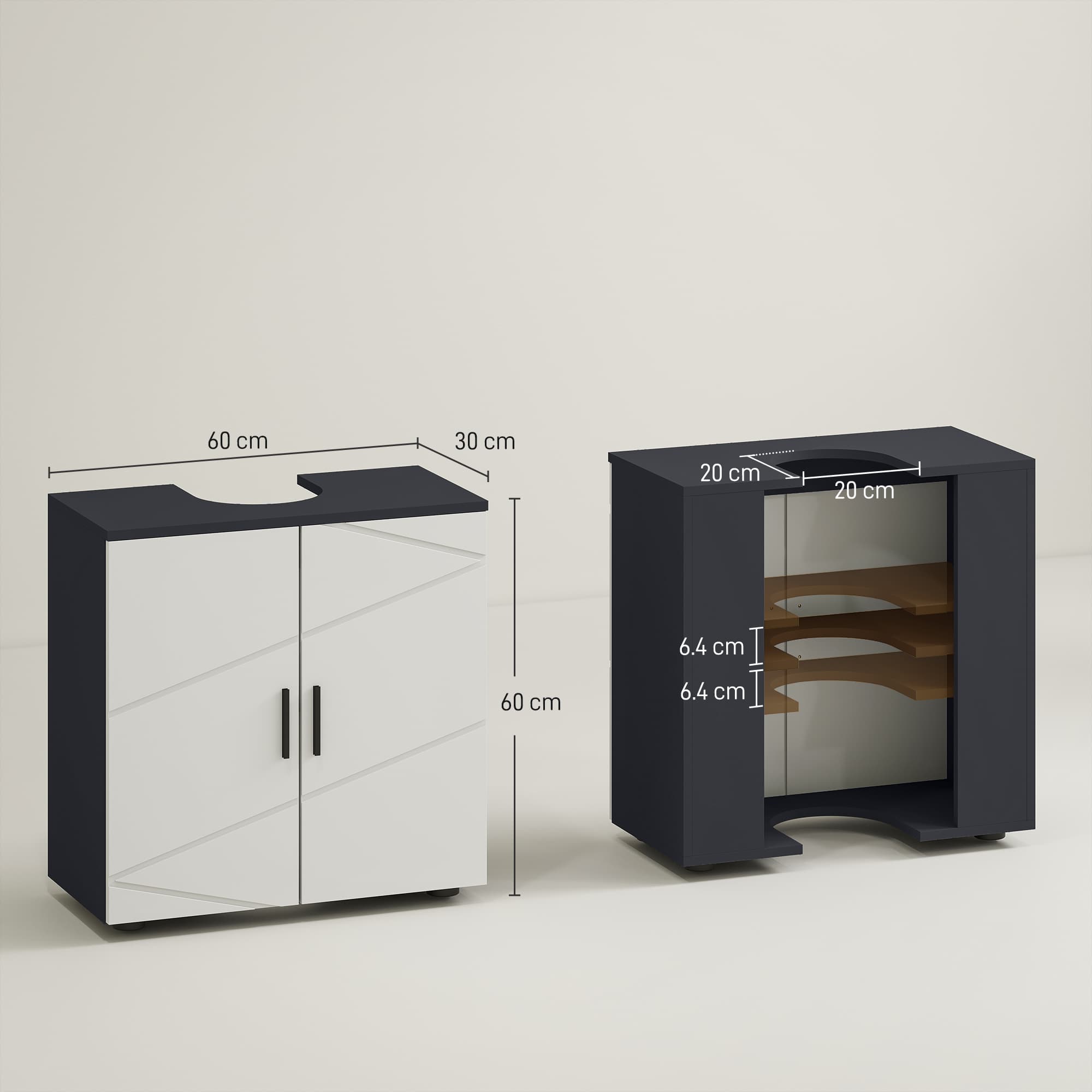 Transform Your Space with the Kleankin Under Sink Cabinet - image 4