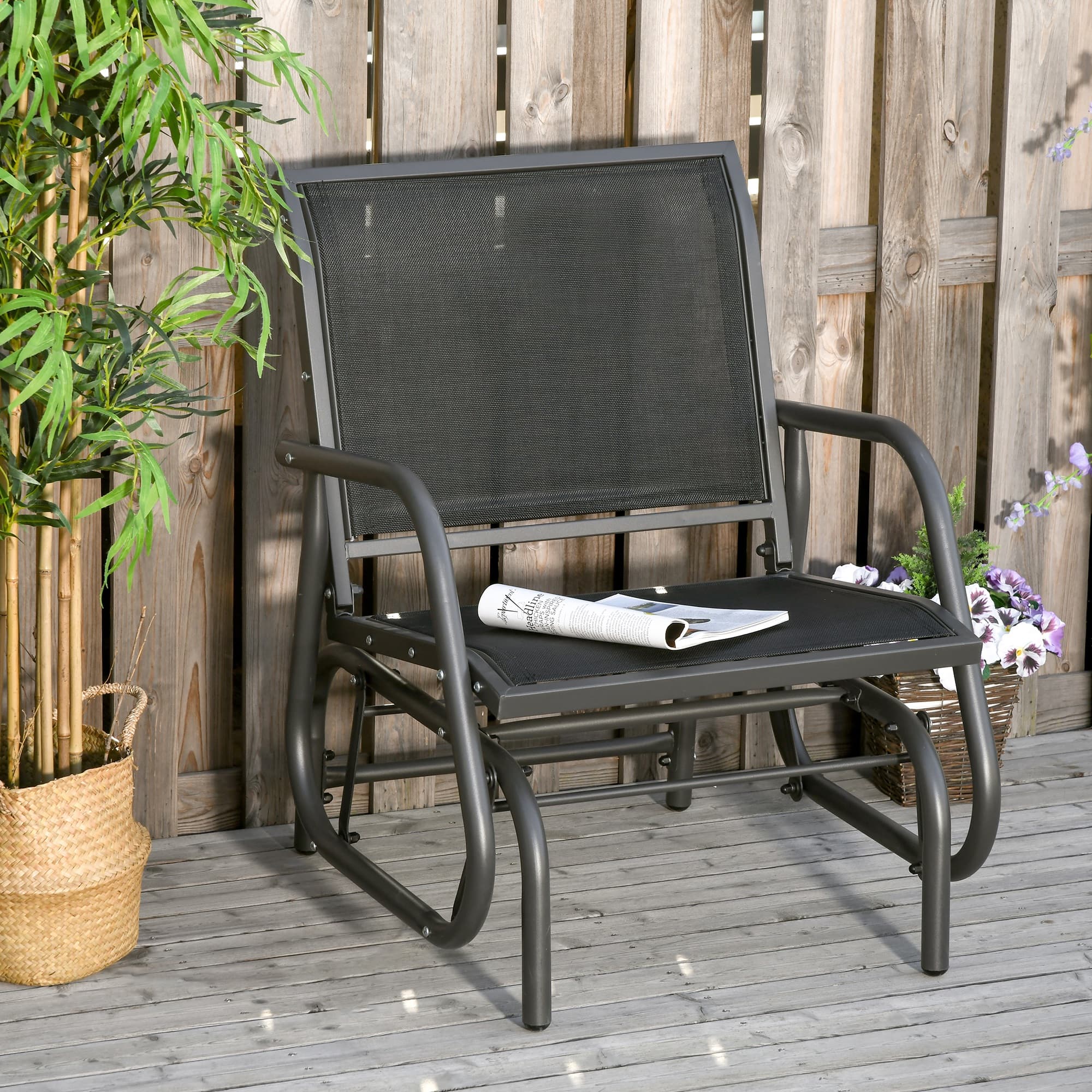 Transform Your Patio with this Premium Garden Glider Chair - image 4