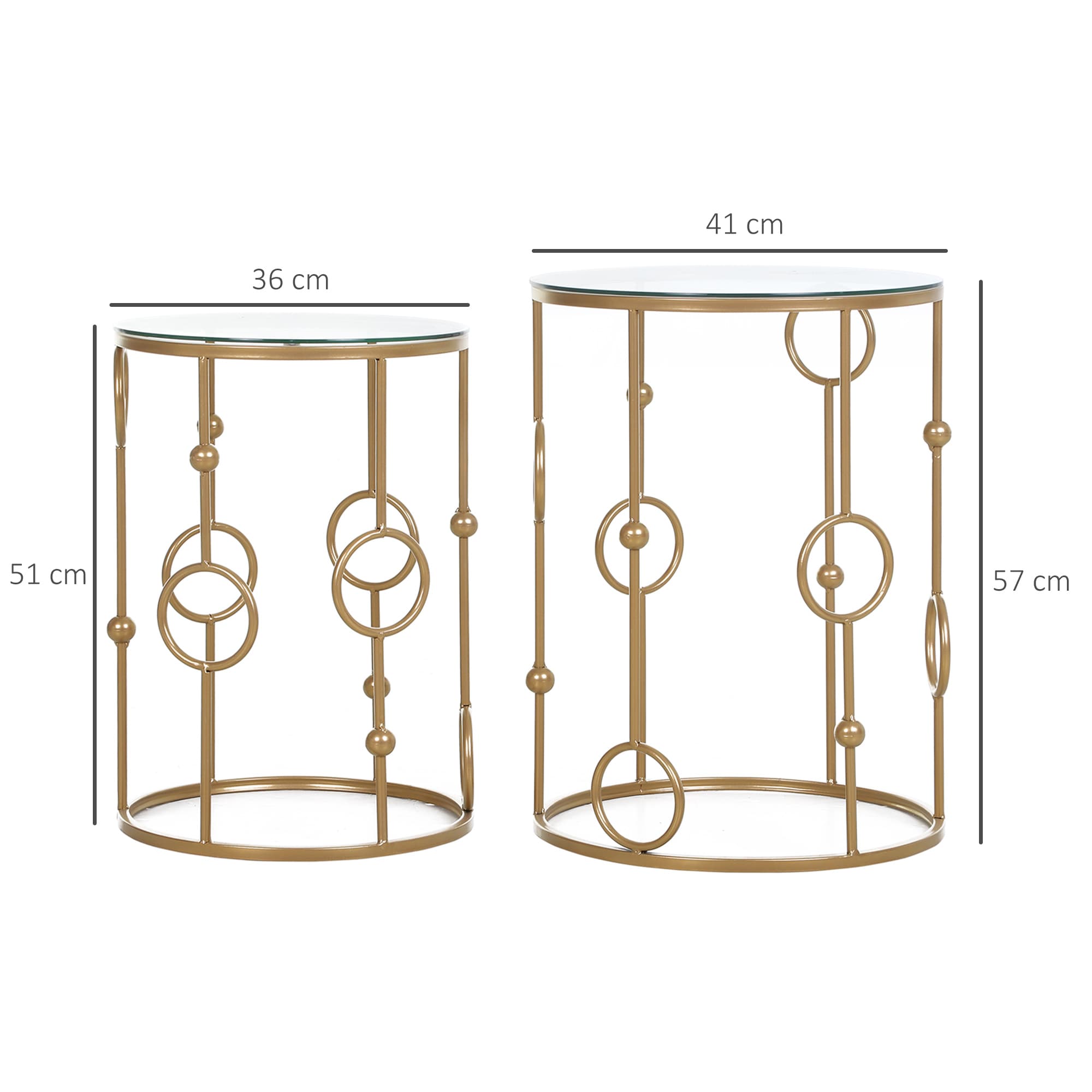 Transform Your Lounge with Gold Nesting Coffee Tables - image 5