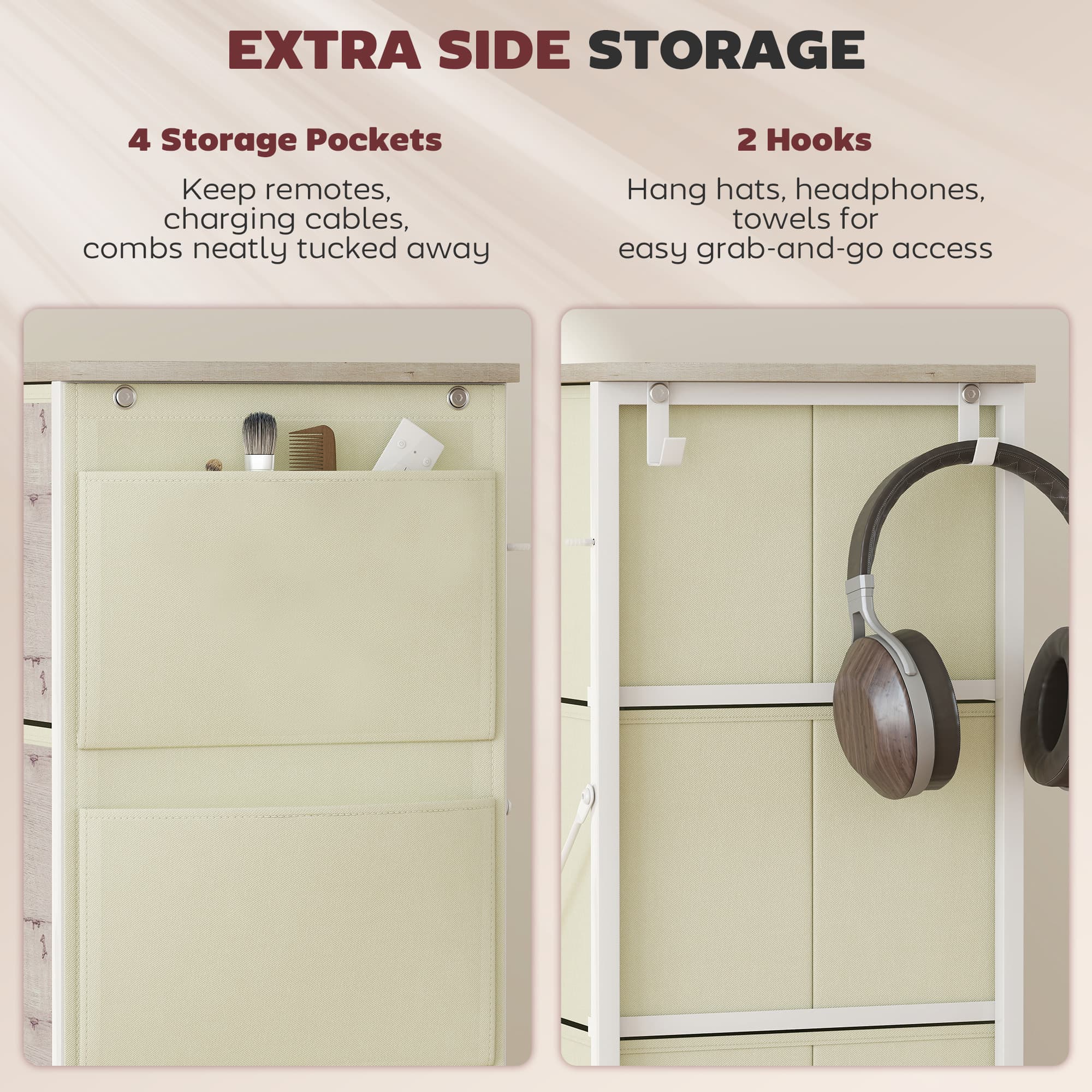 Transform Your Space with this 8-Drawer Fabric Storage Chest - image 2