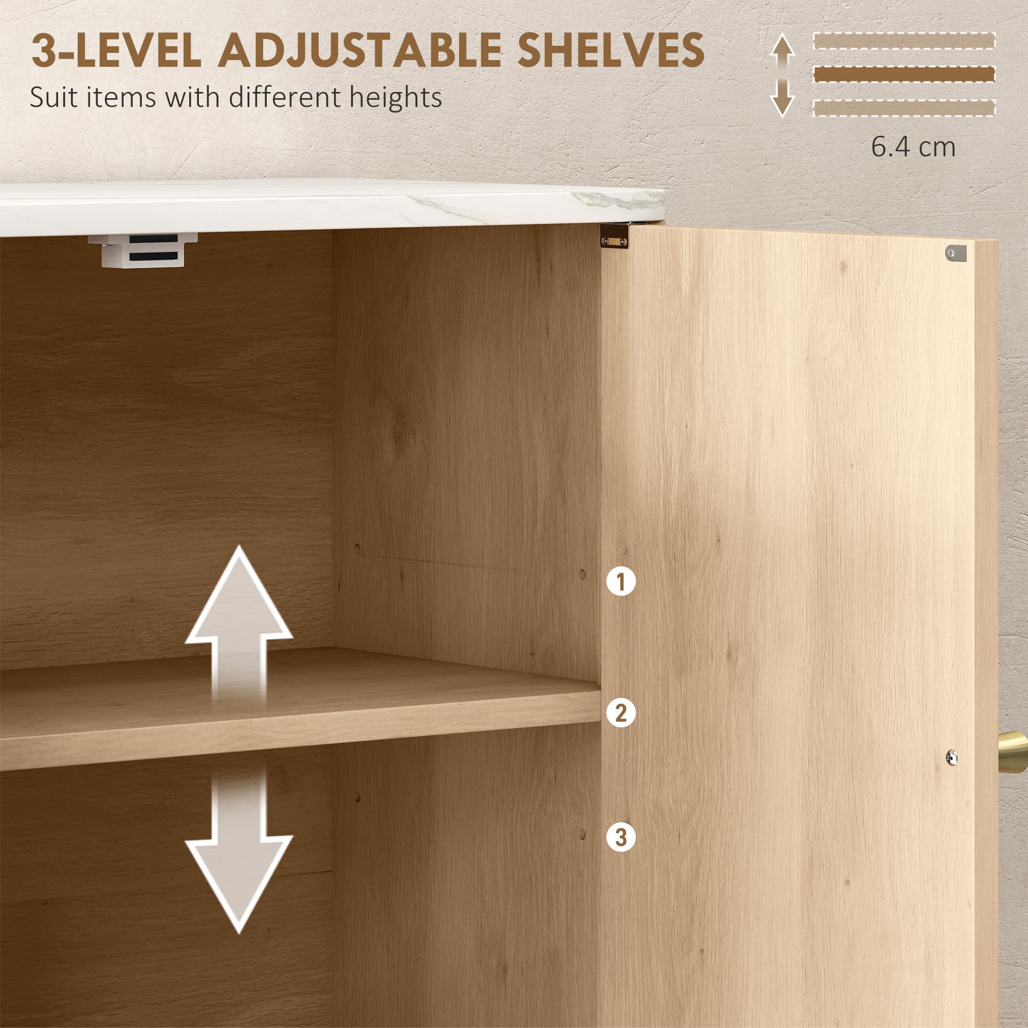 Transform Your Space with this Oak Bathroom Wall Cabinet - image 3