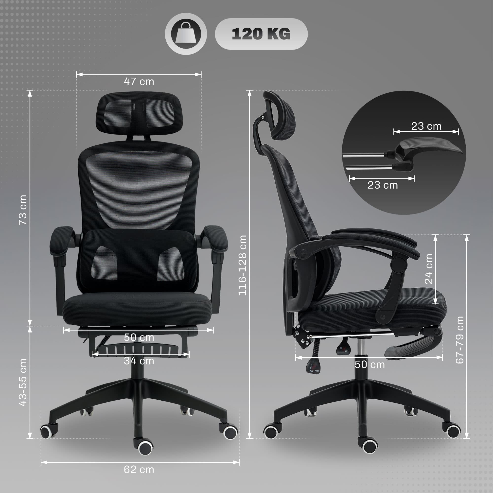 Transform Your Workday with this Ergonomic Reclining Chair - image 5
