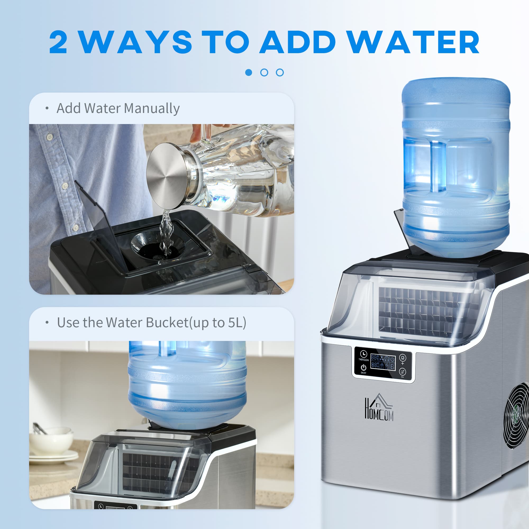 Transform Your Drinks with this 3.2L Compact Ice Maker - image 3