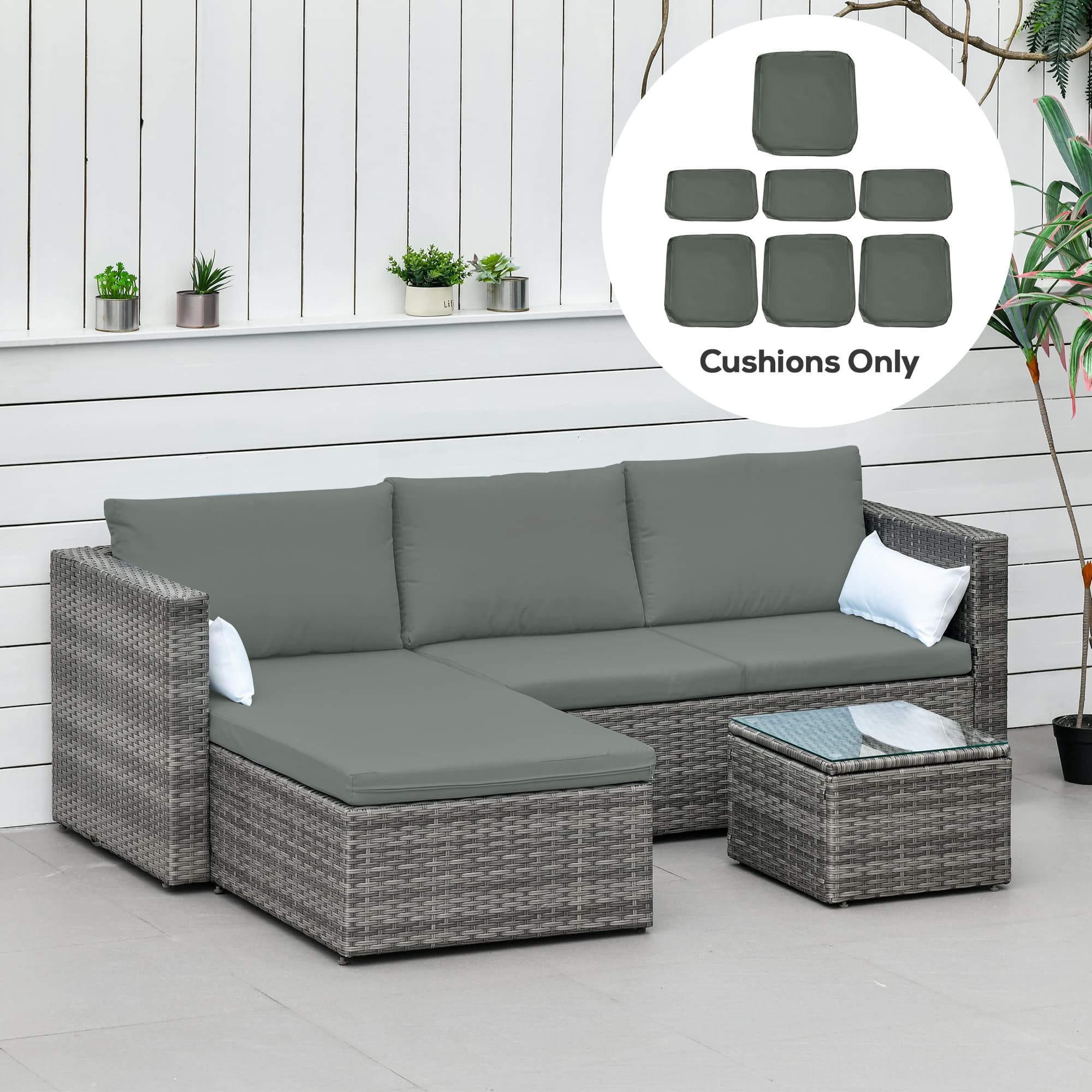 Transform Your Garden Furniture with Deep Grey Replacement Covers - image 2