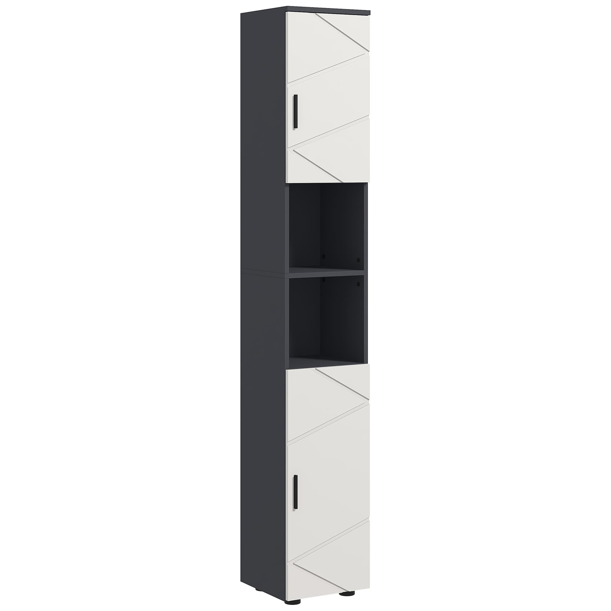 Transform Your Space with the Kleankin Tall Storage Cabinet - Light Grey
