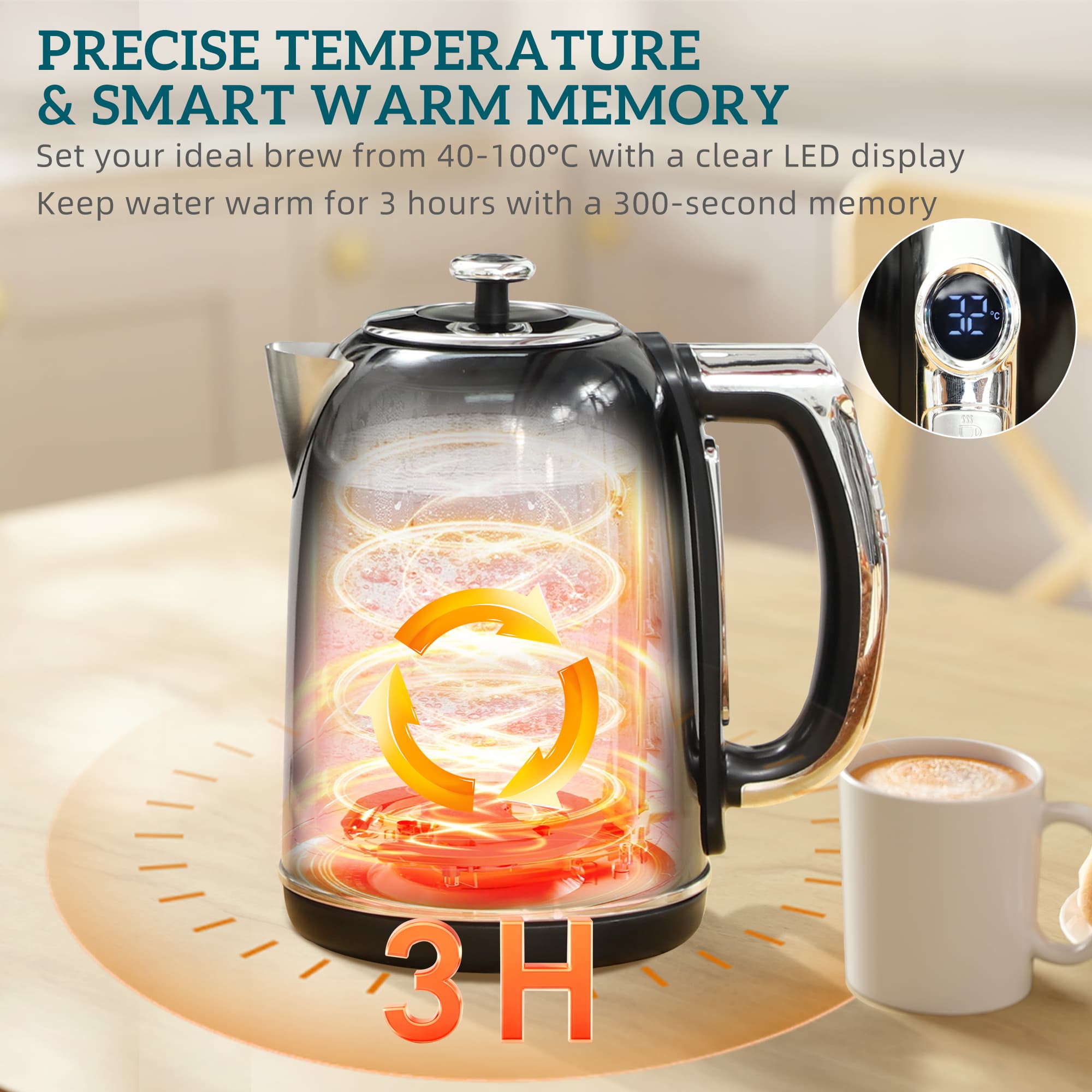 Transform Your Mornings with this Retro Kettle & Toaster Set - image 1