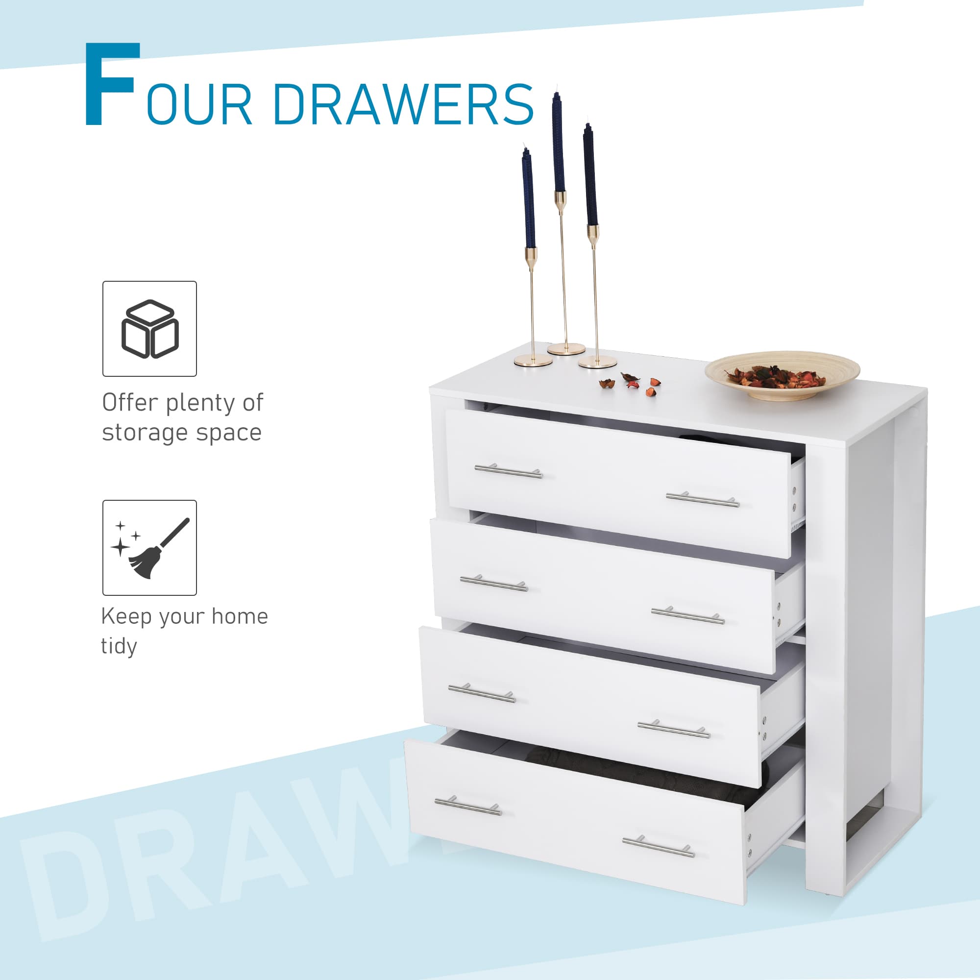 Transform Your Bedroom with this Elegant 4-Drawer Chest - image 5