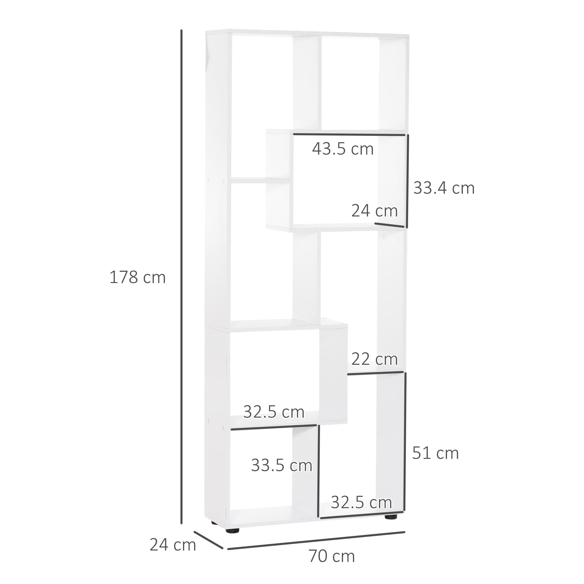 Transform Your Space with this Modern 8-Cube Tall Bookshelf - image 1