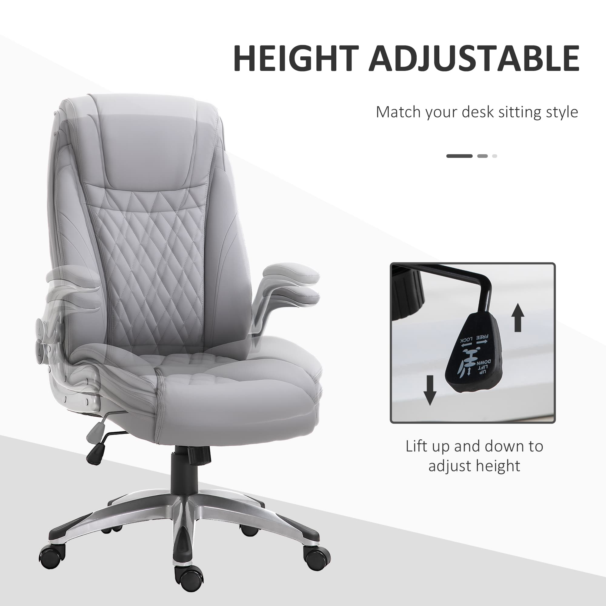 Discover Effortless Comfort with the Vinsetto Executive Chair - image 3