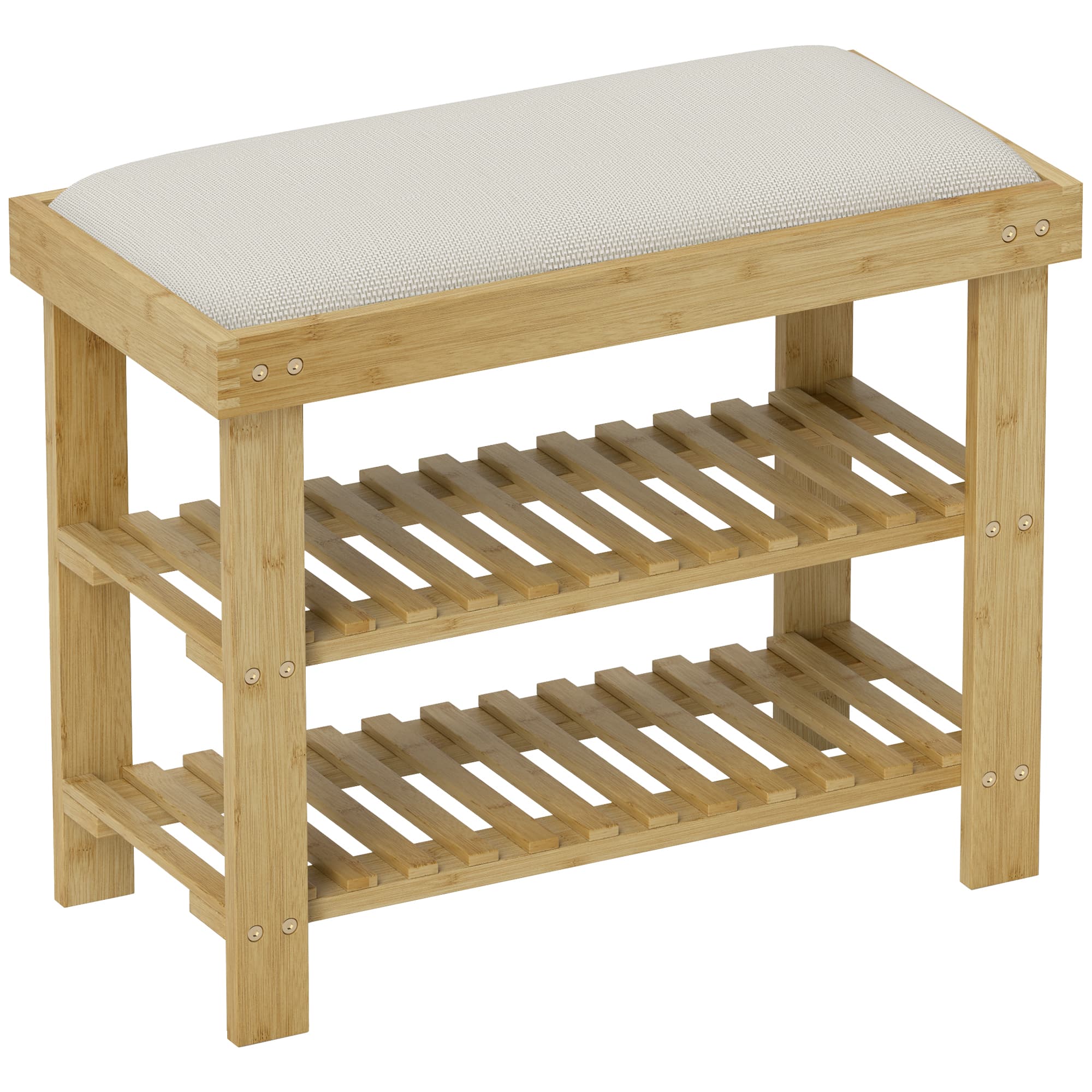 A compact bamboo shoe bench for calmer entrances - image 9