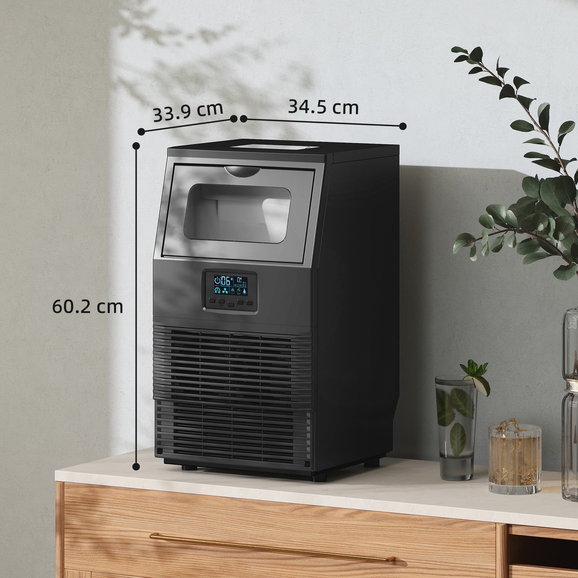 Premium 30kg Commercial Ice Maker for Home and Business - image 5