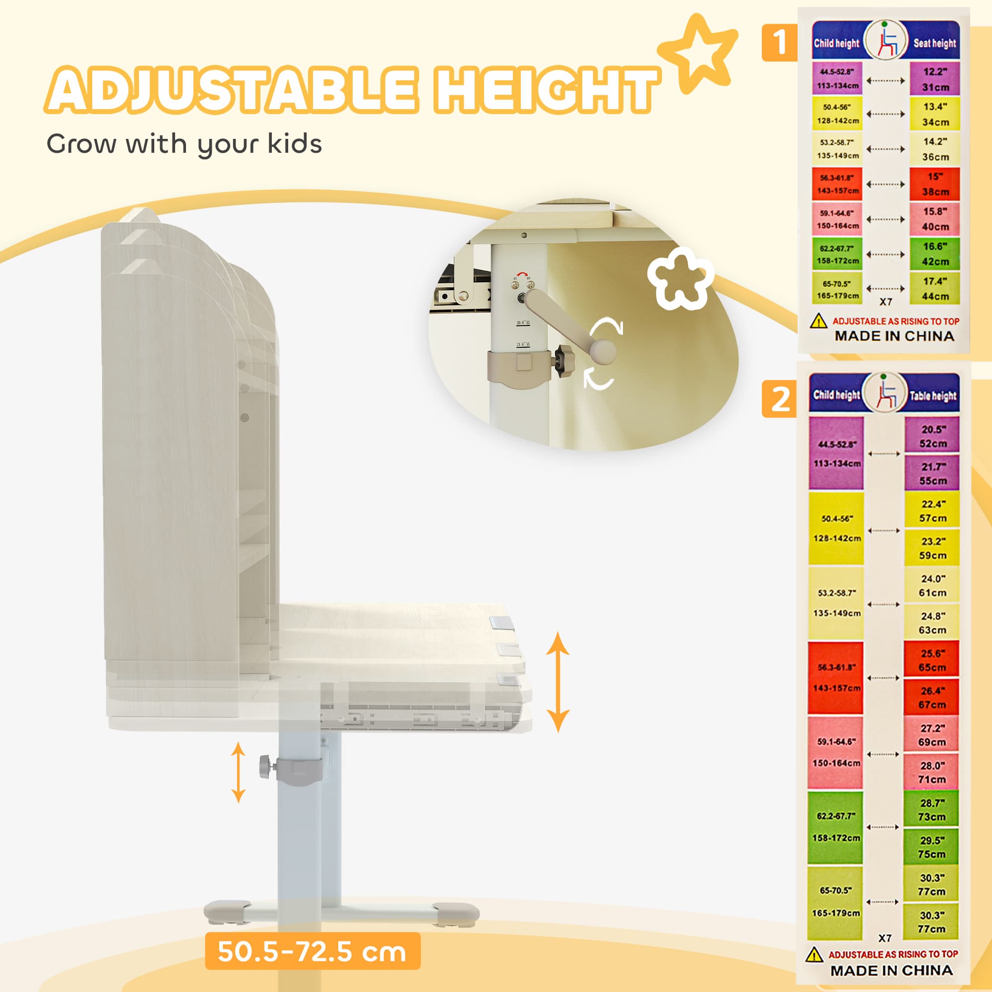 Transform Their Study Space with this Adjustable Kids Desk - image 5