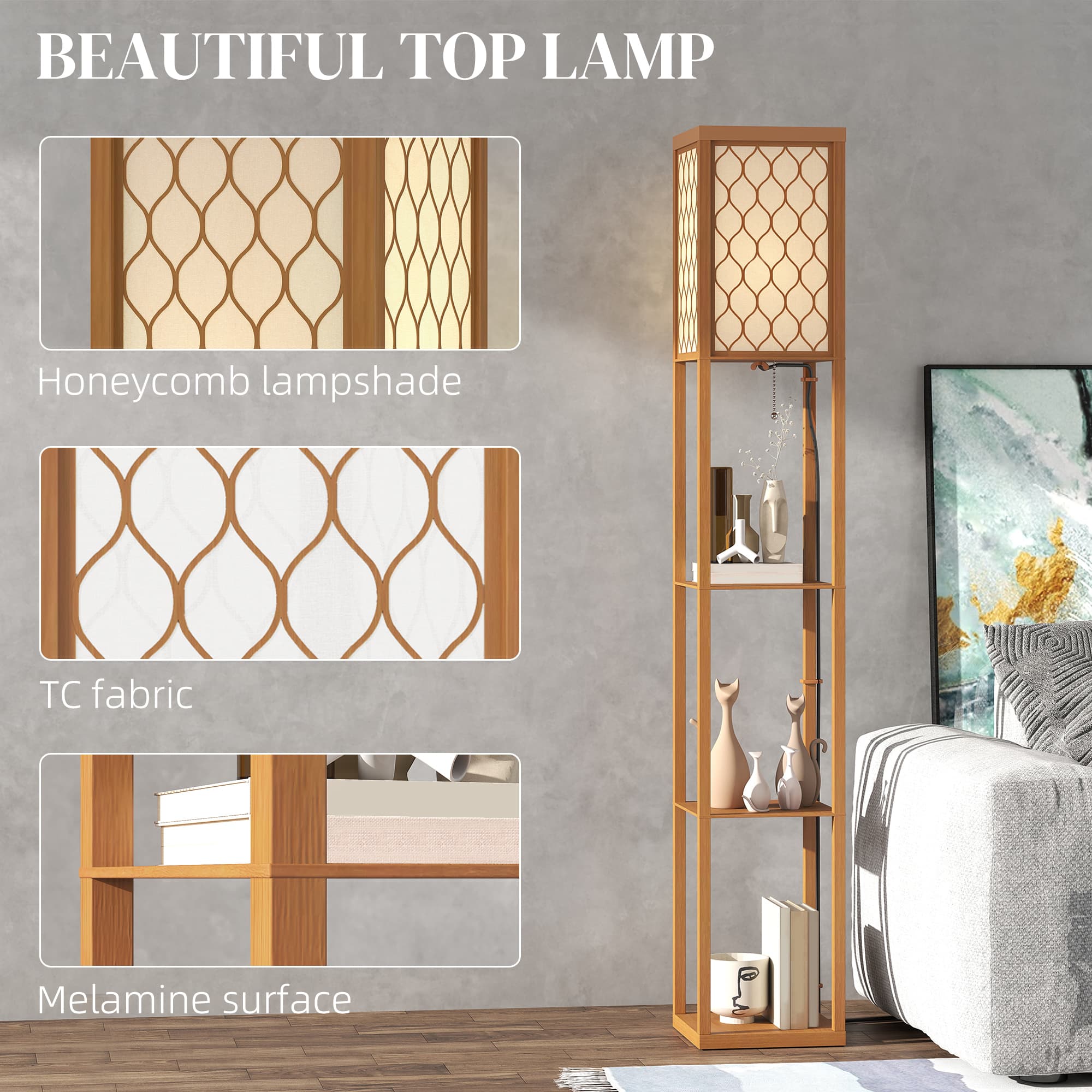 The floor lamp that gives you light and storage in one - image 10
