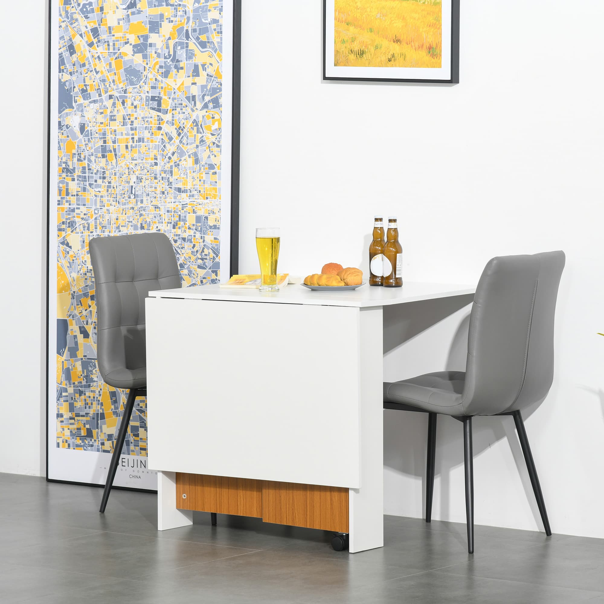 Transform Your Space with this Versatile Folding Dining Table - image 5