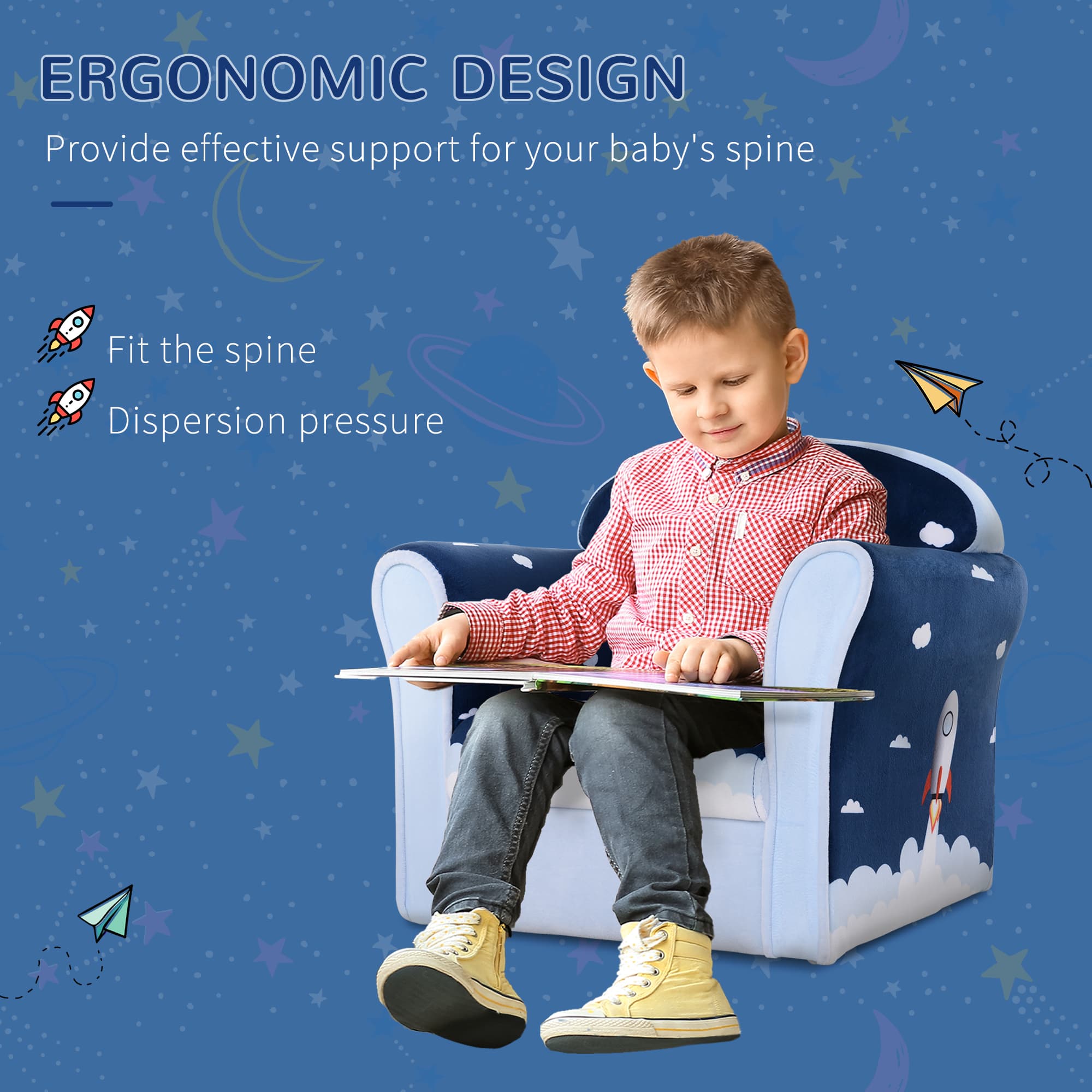 Transform Their Space with this Premium Rocket Armchair - image 3