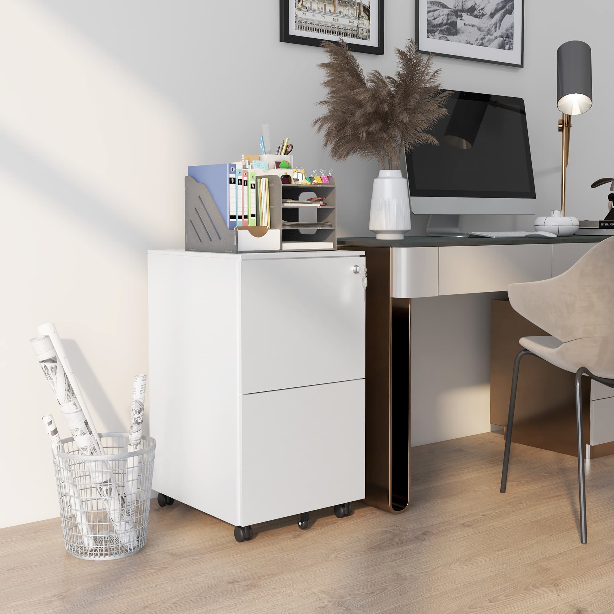 Effortlessly Organise Your Workspace With This Secure File Cabinet - image 3