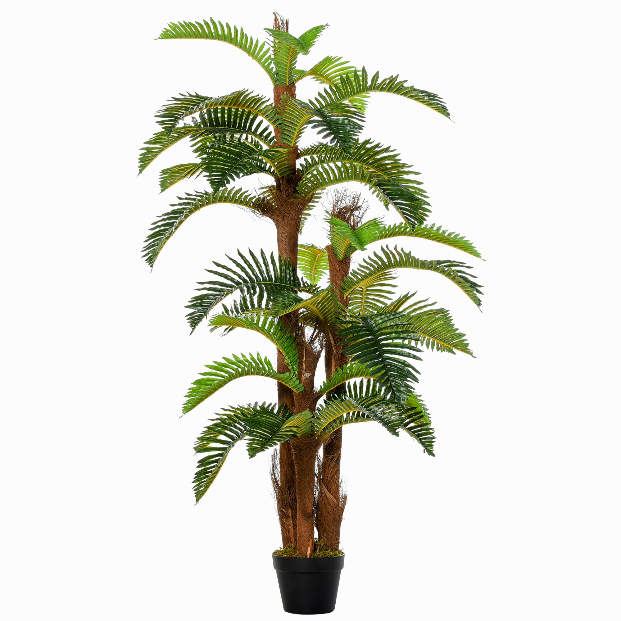Transform Your Space with this 150cm Artificial Tropical Fern - Green