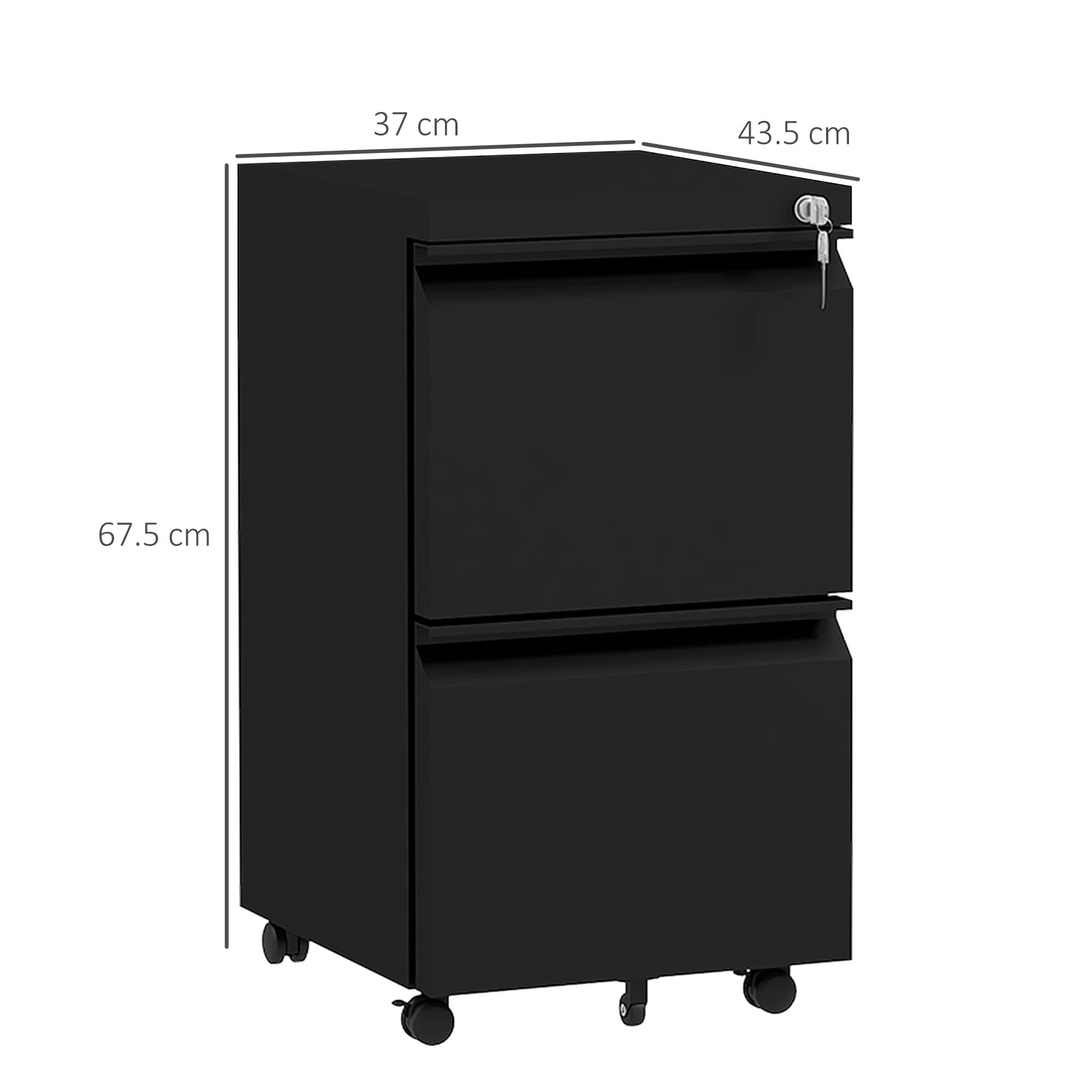 Secure Your Office with the Vinsetto Steel Filing Cabinet - image 4