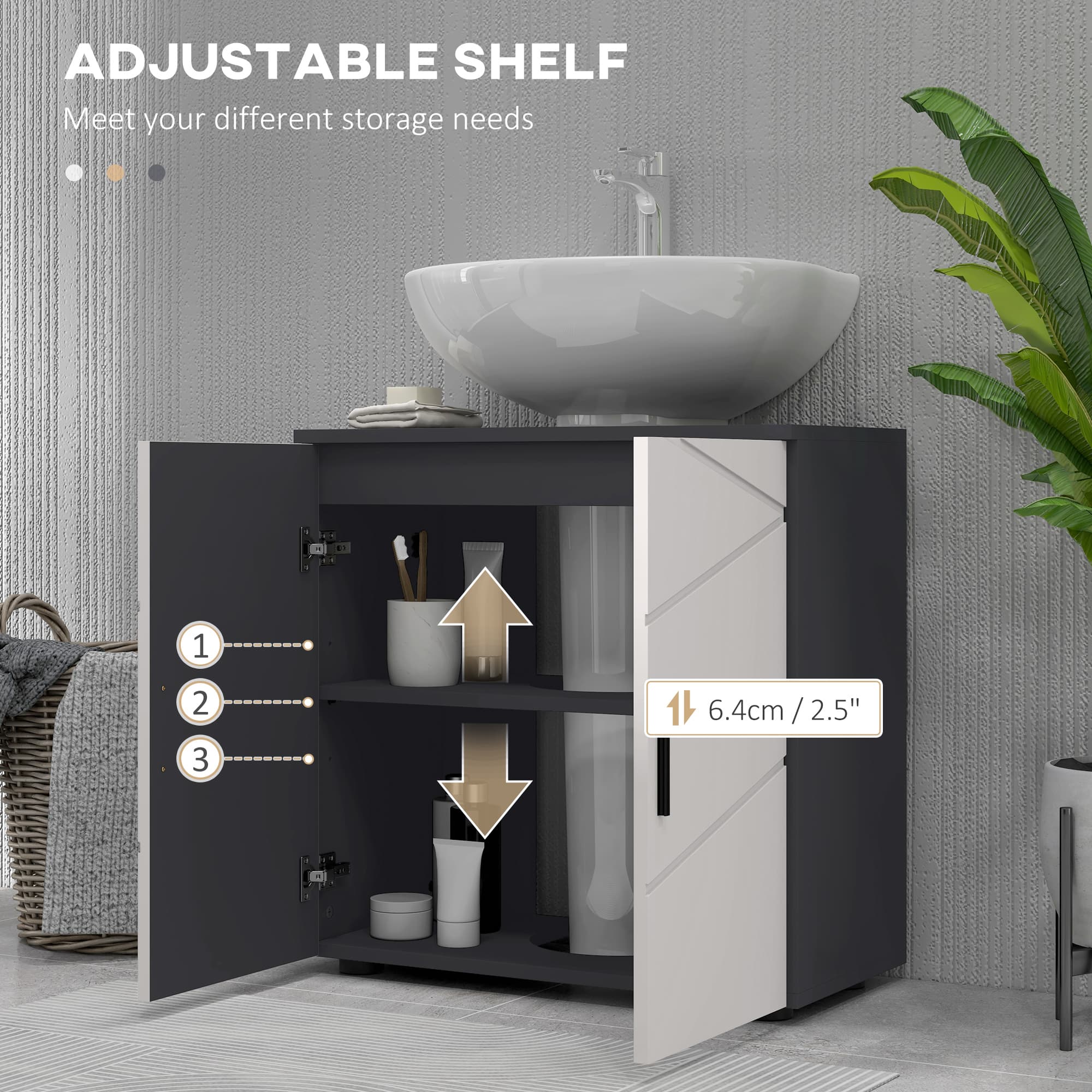 Transform Your Space with the Kleankin Under Sink Cabinet - image 3
