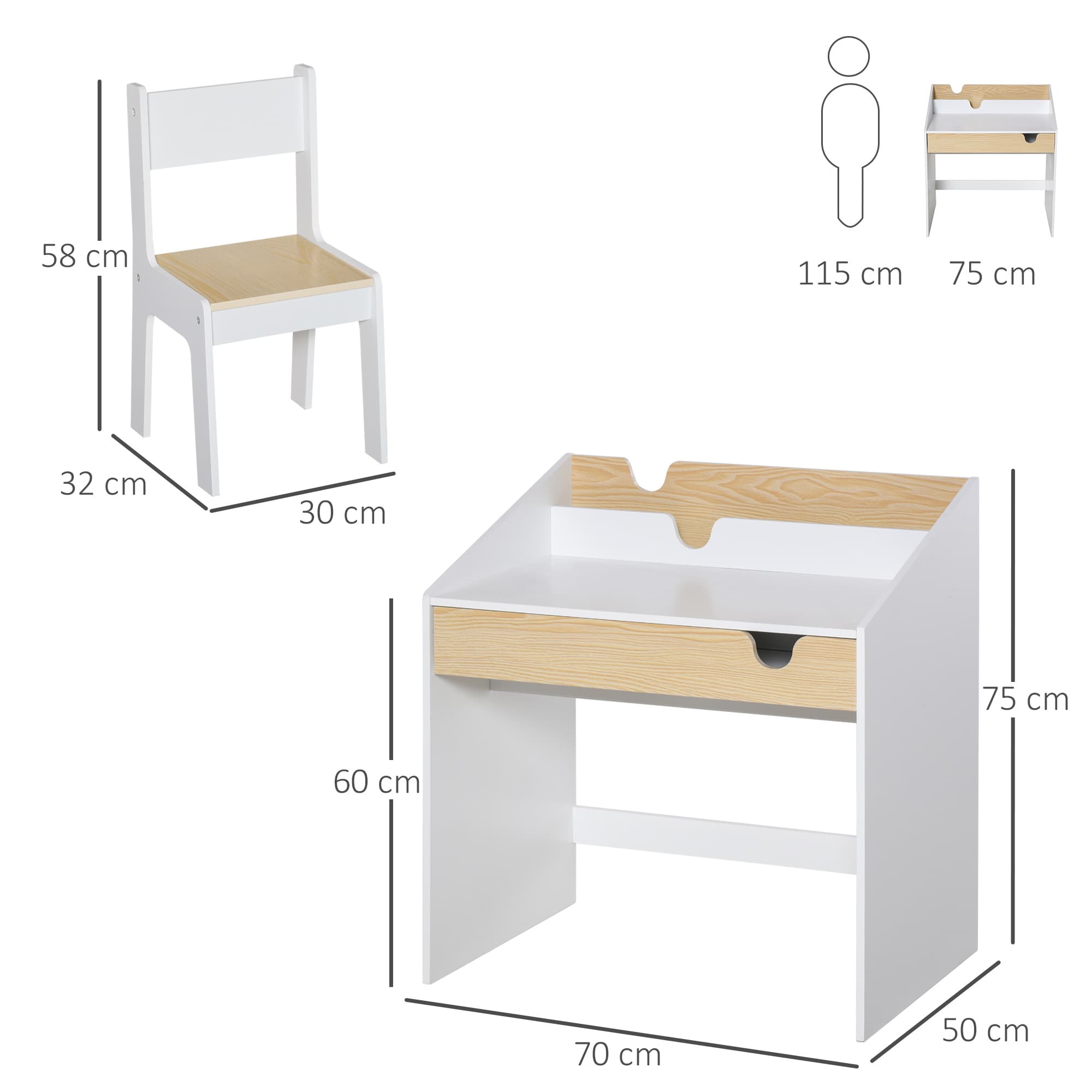 Transform Their Playtime with this Kids Desk and Chair Set - image 4