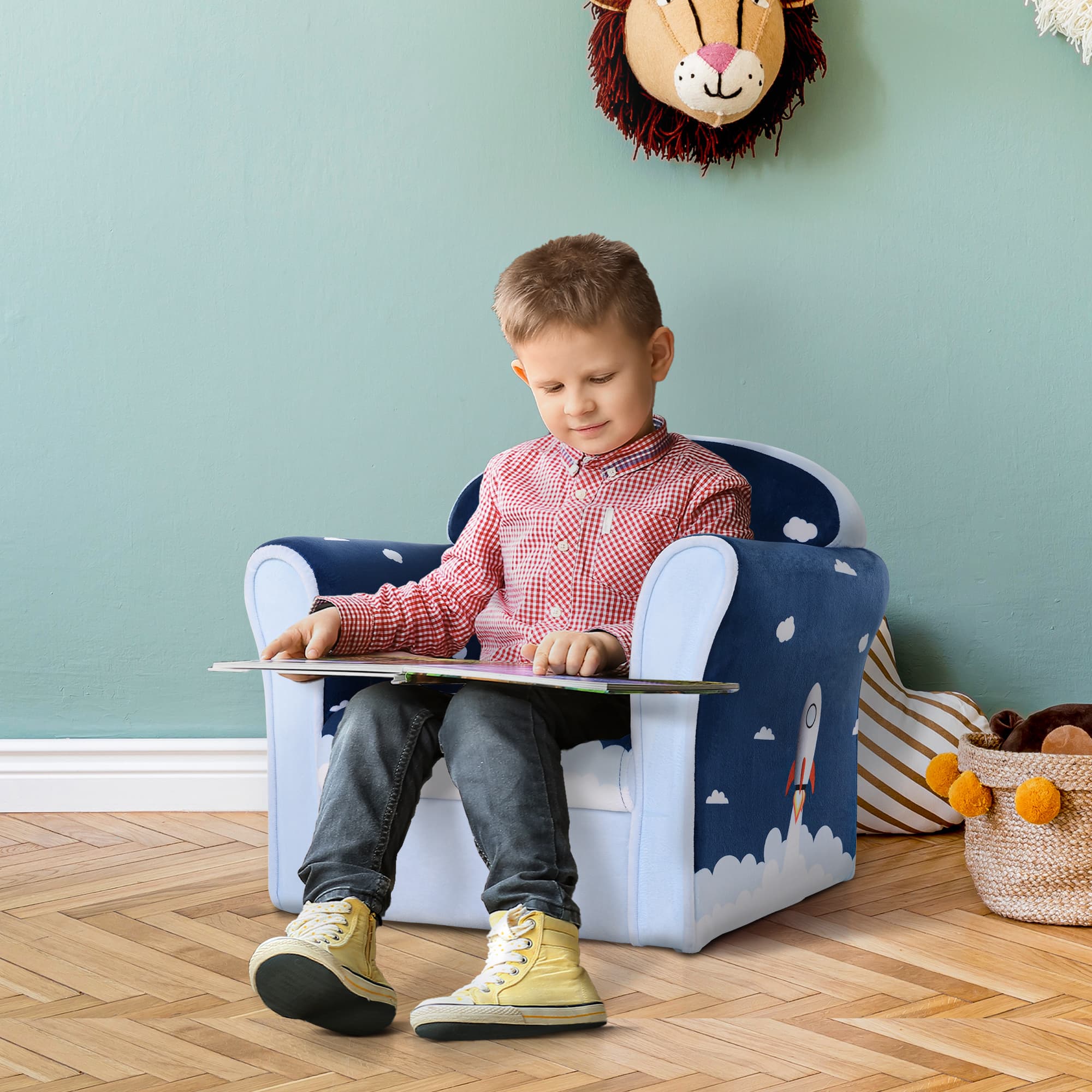 Transform Their Space with this Premium Rocket Armchair - image 1