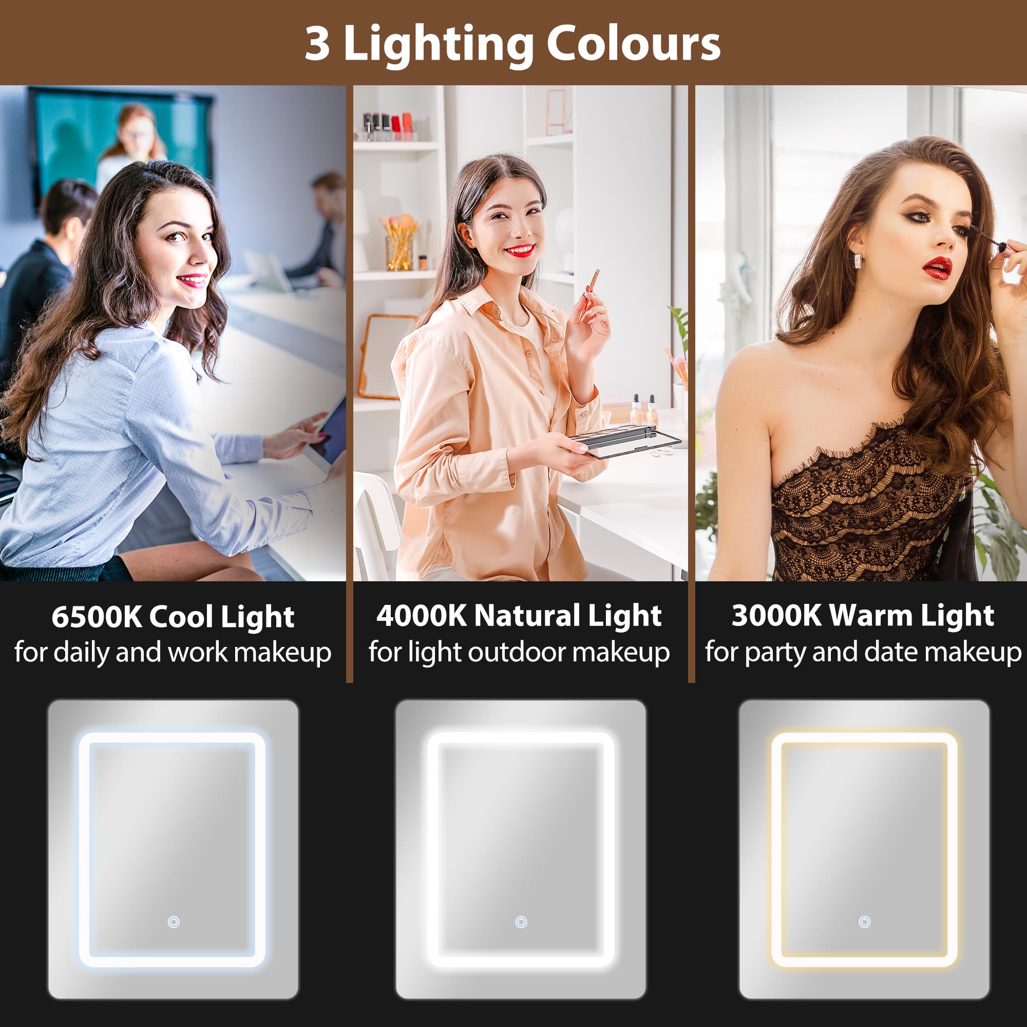 Transform Your Space with this Compact LED Vanity Desk - image 5