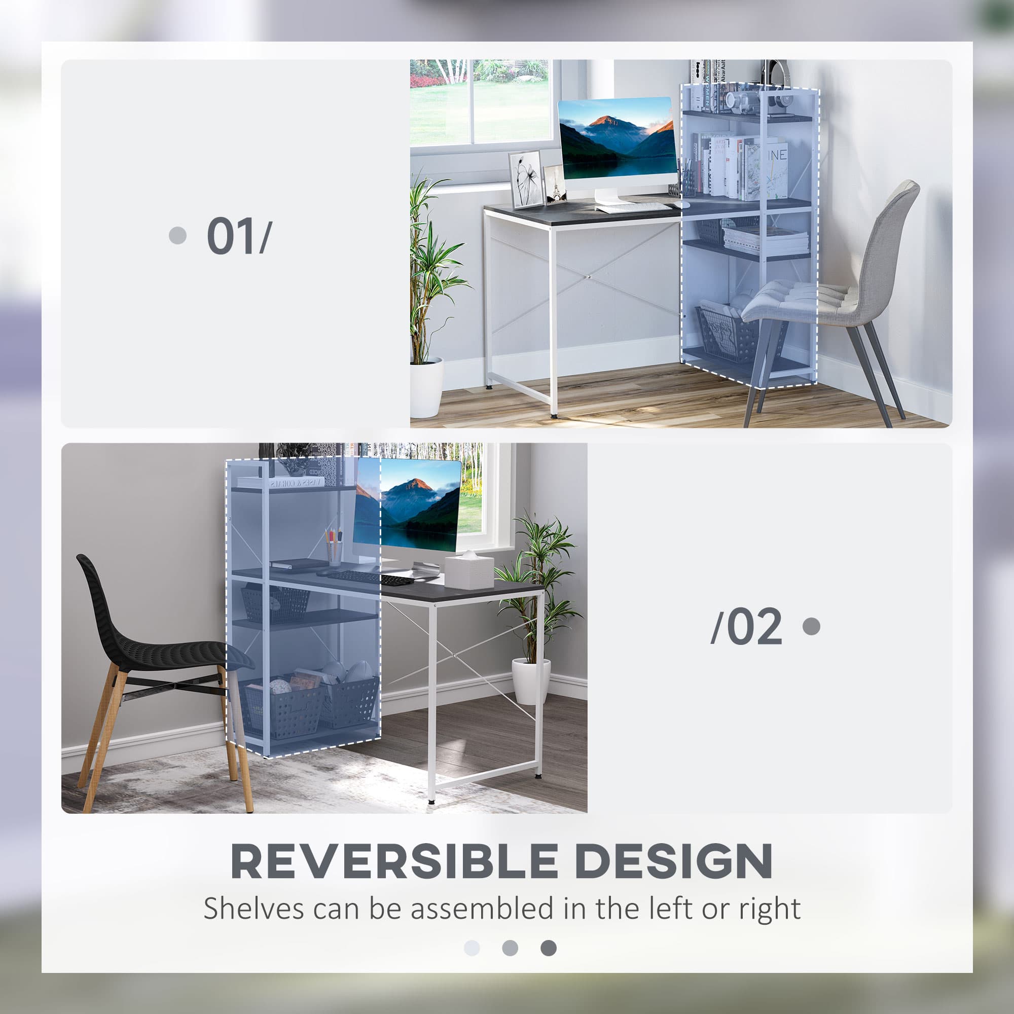 Transform Your Workspace with this Reversible Industrial Desk - image 2