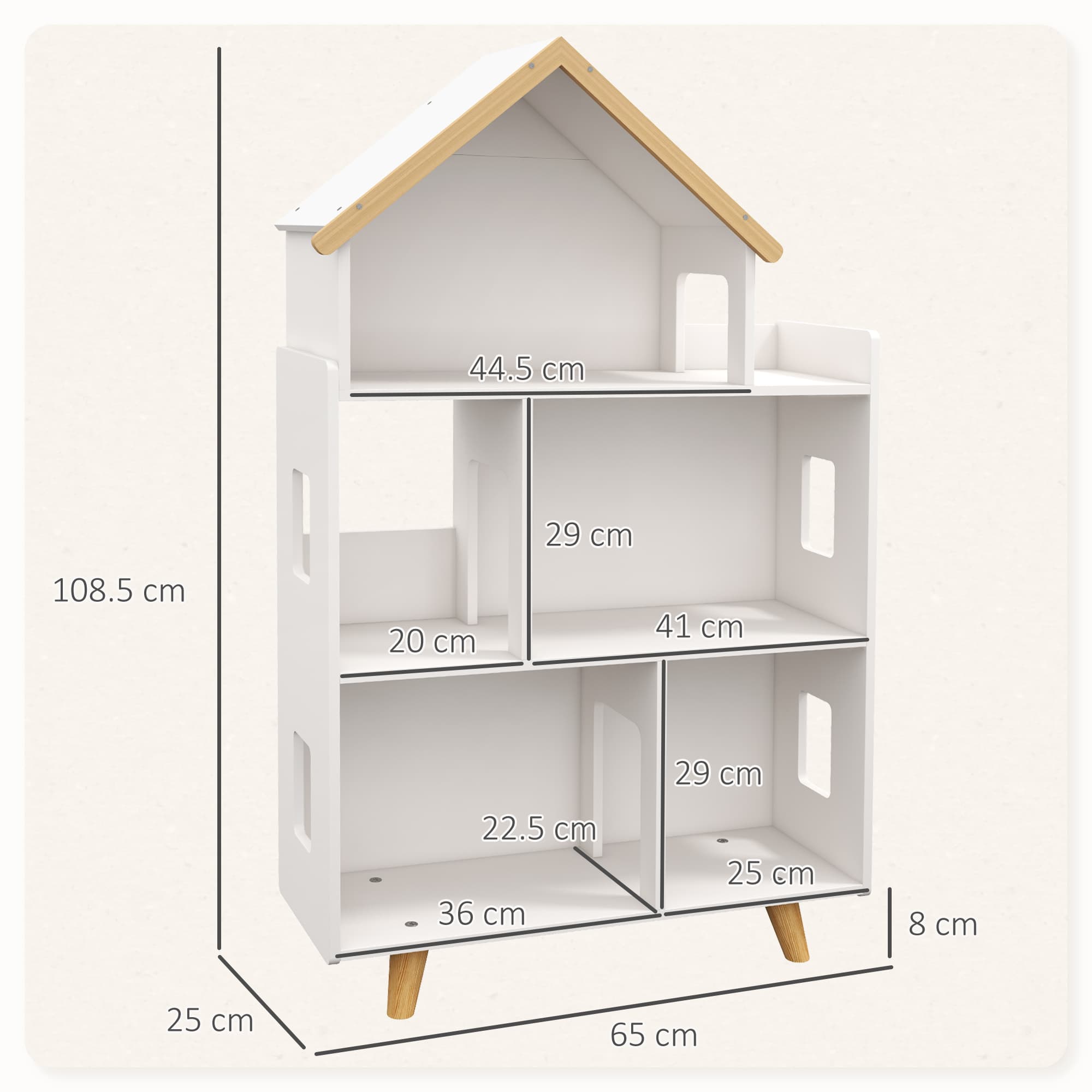 Transform Their Playroom with the ZONEKIZ 3-Tier Bookcase - image 3