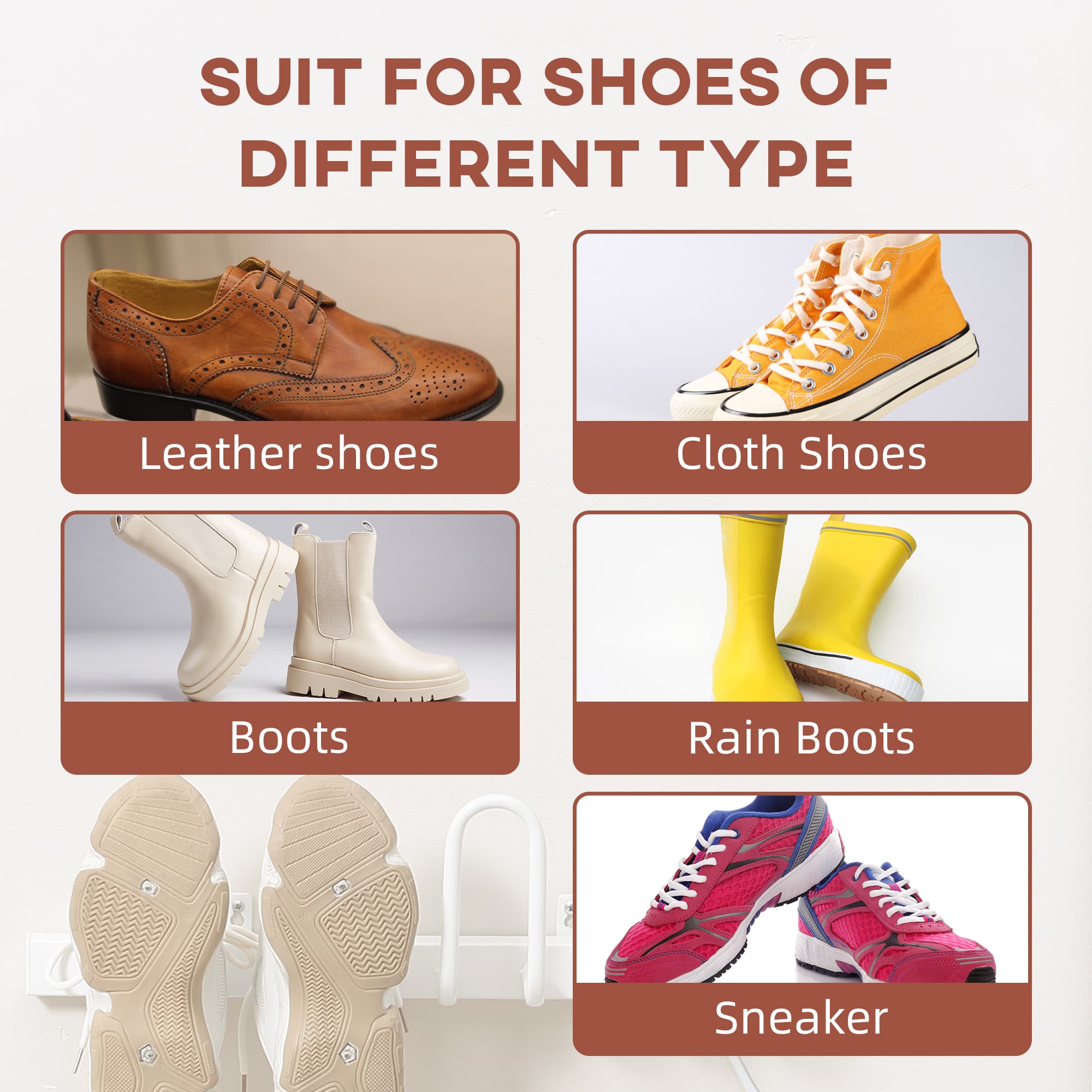 Keep boots and shoes dry overnight with a wall-mounted shoe dryer - image 10