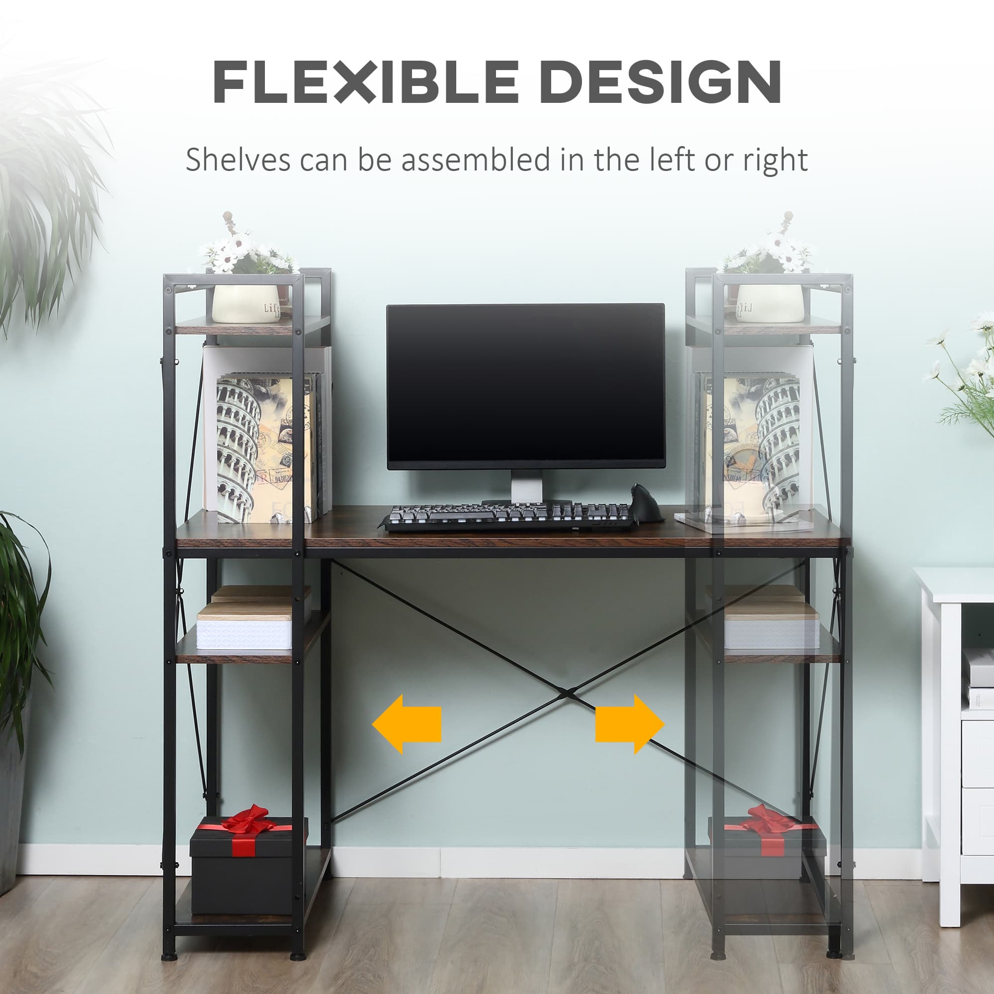 Transform Your Workspace with this Reversible Industrial Desk - image 1