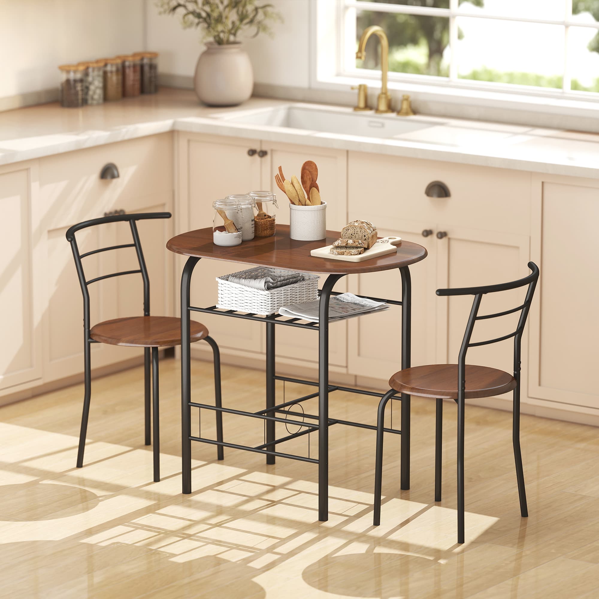 Transform Your Space with this Compact 3-Piece Dining Set - image 5