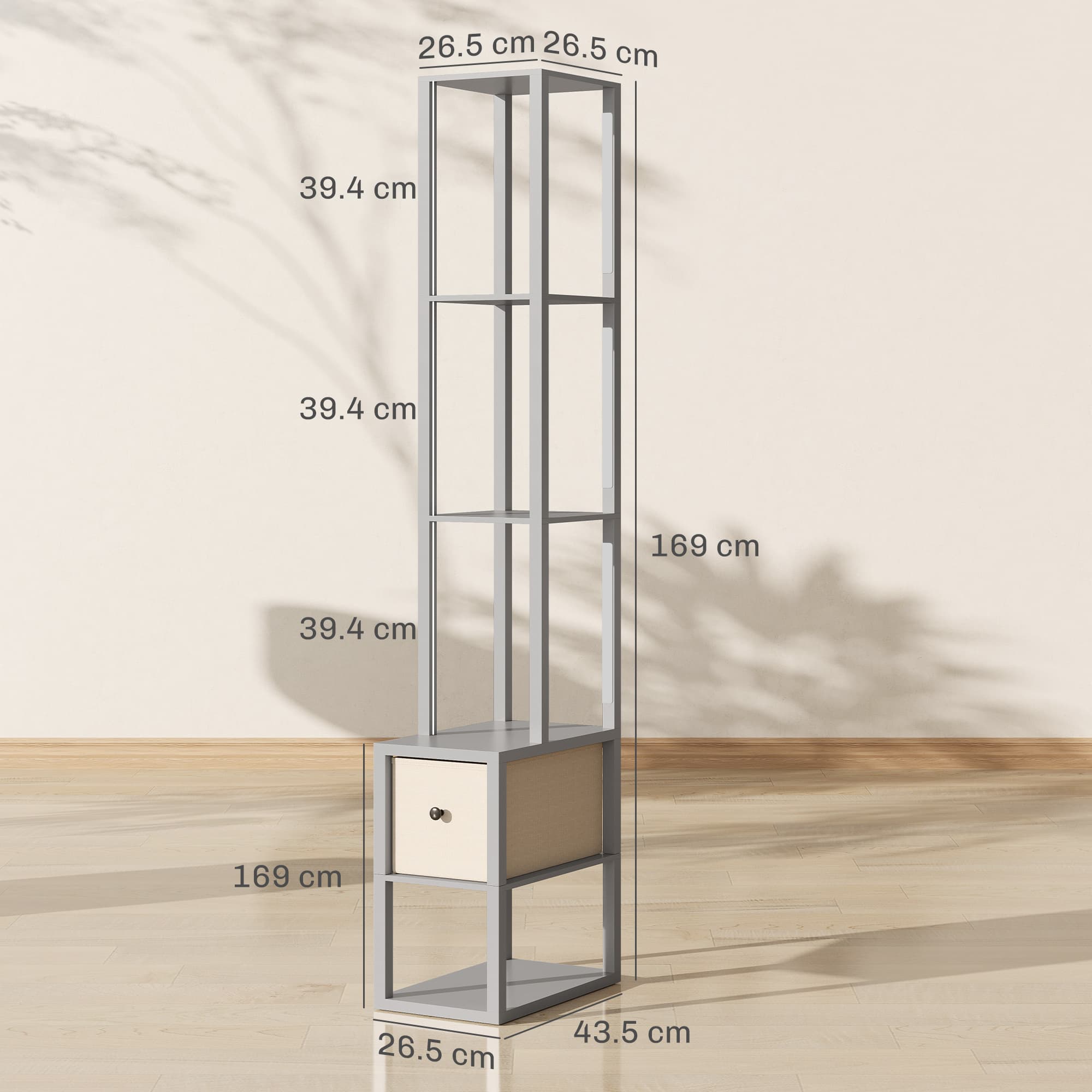 Transform Your Space with this 3-in-1 LED Shelf Floor Lamp - image 5