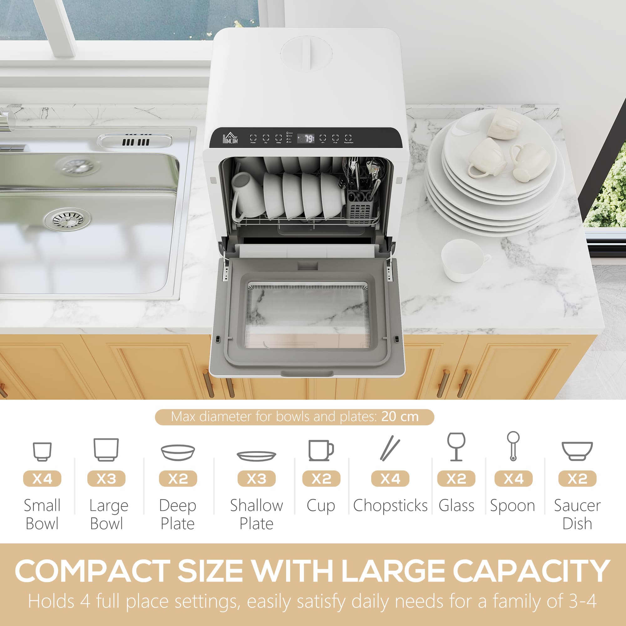 Transform Your Kitchen with this Compact 6L Dishwasher - image 5
