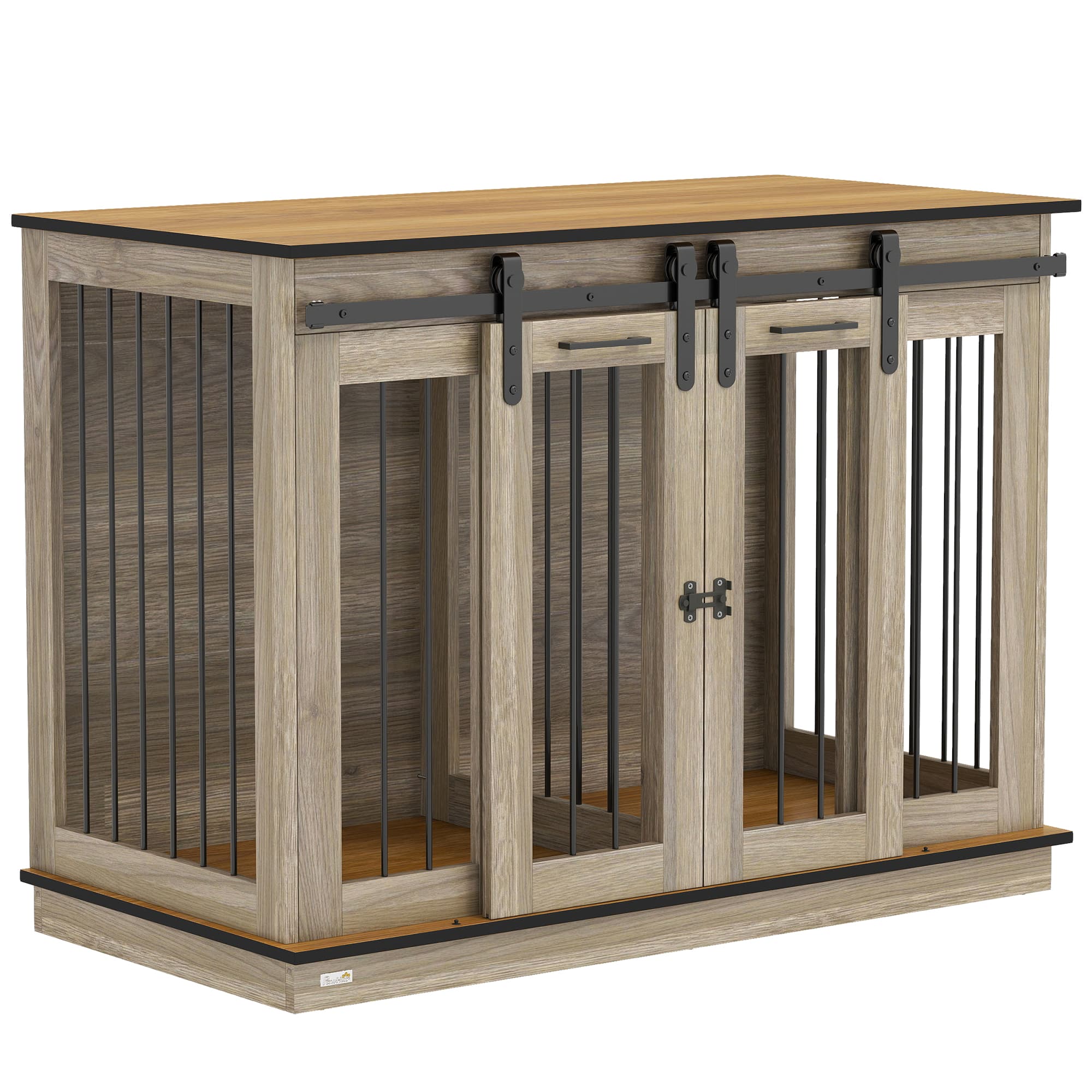 A Double Dog Crate Built to Look Like Furniture, Not a Cage - image 7