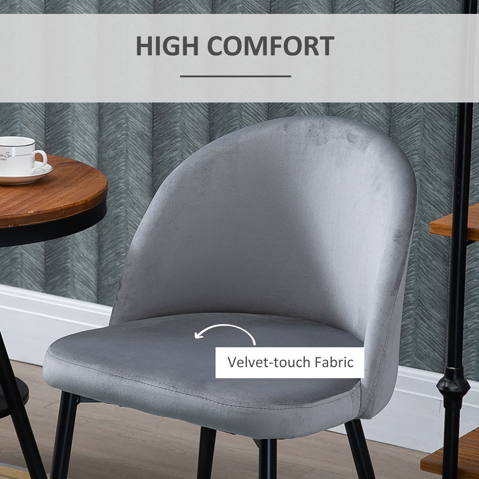 Transform Your Space with Premium Grey Velvet Chairs - image 5