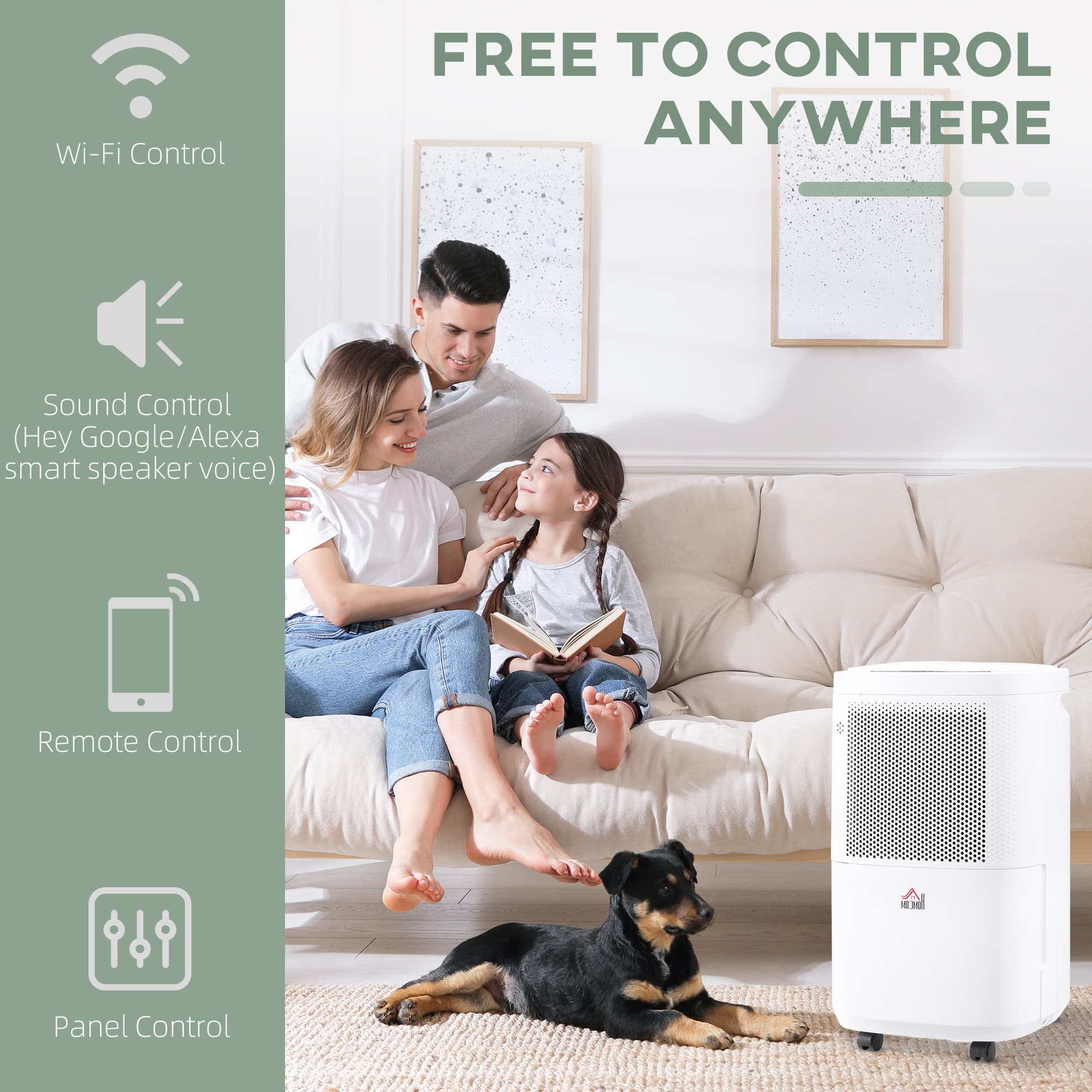 Compact Dehumidifier with WiFi Control — 10 Litres Per Day - image 8