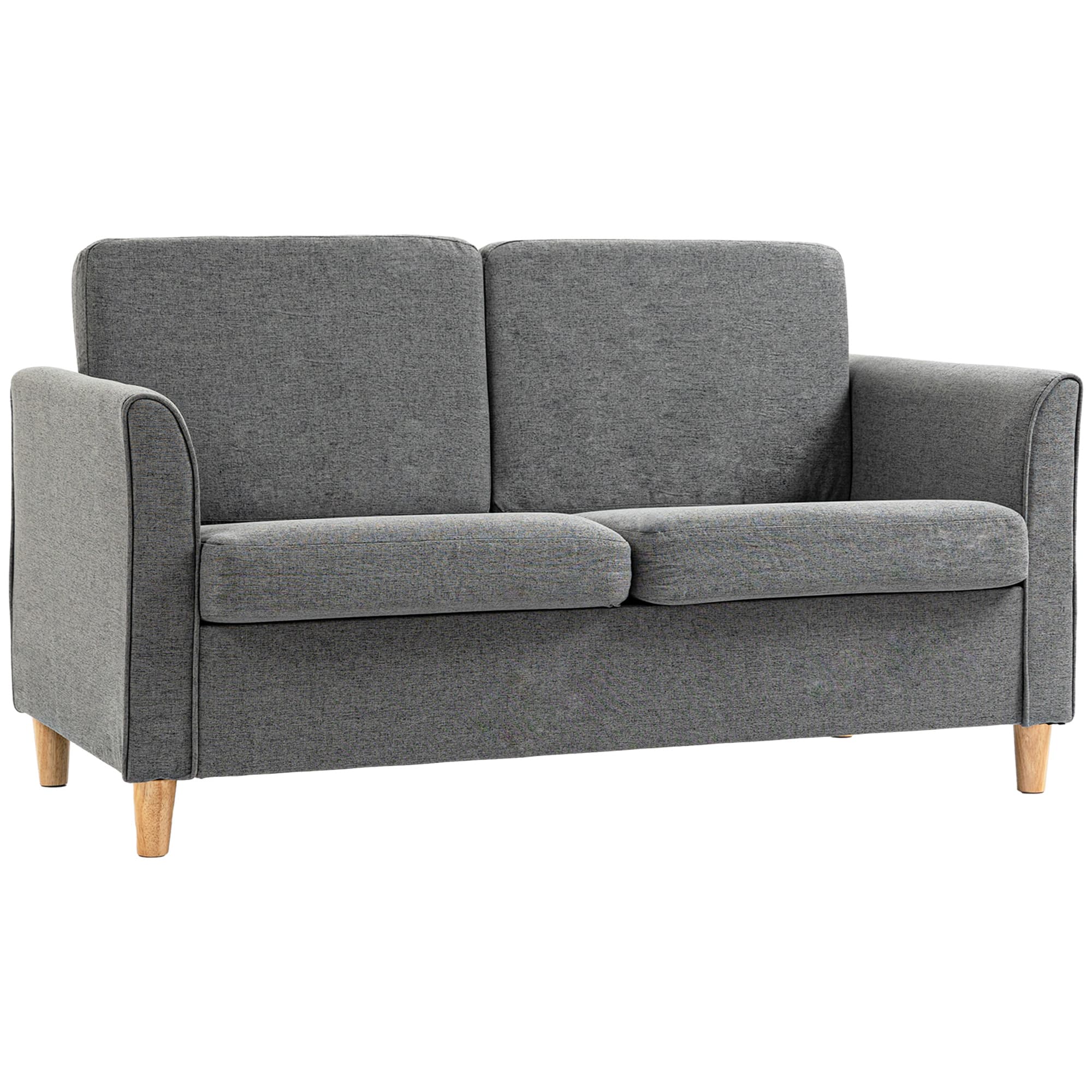 Transform Your Space with this Modern Grey 2 Seater Sofa - Grey