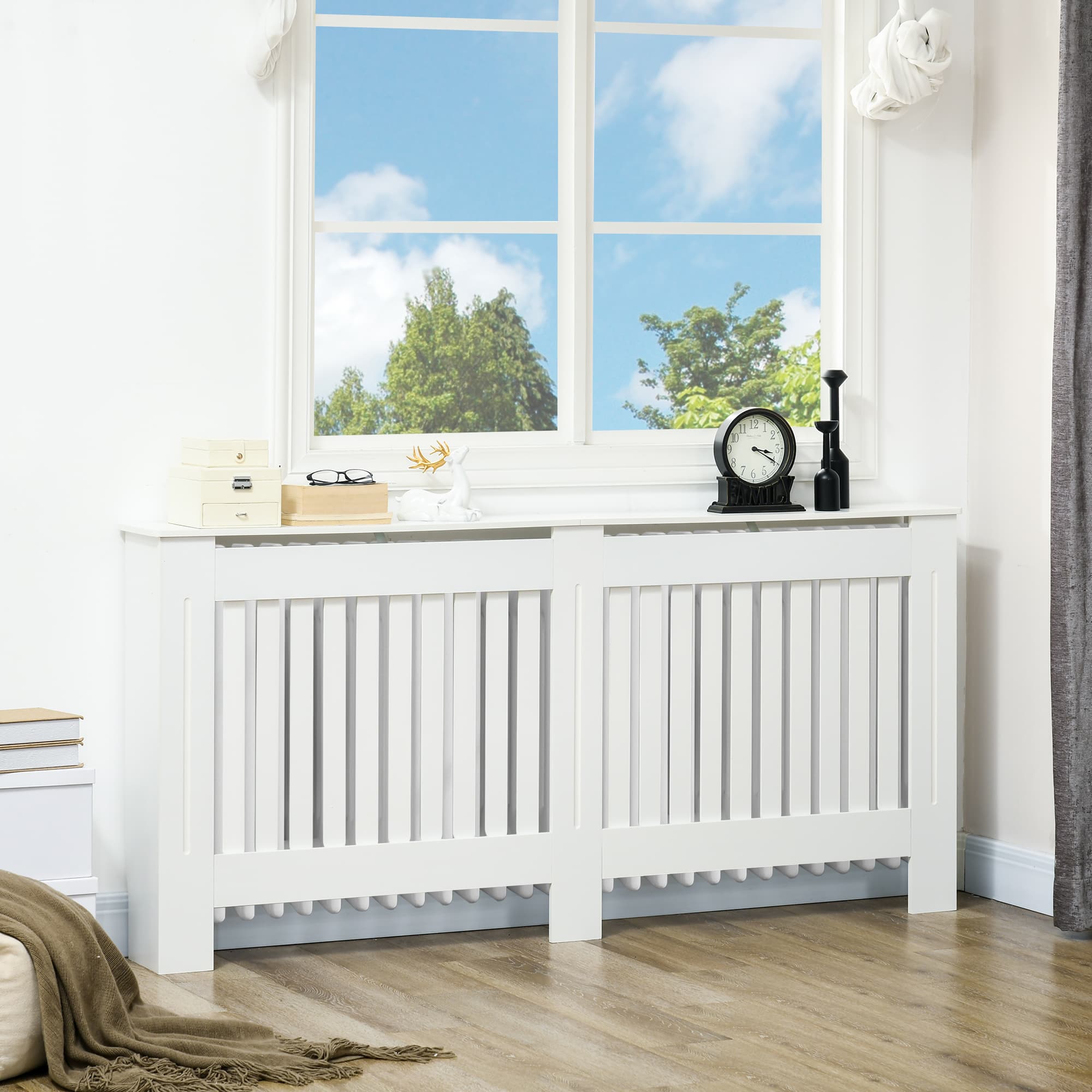 Transform Your Space With This Premium White Radiator Cover - image 2