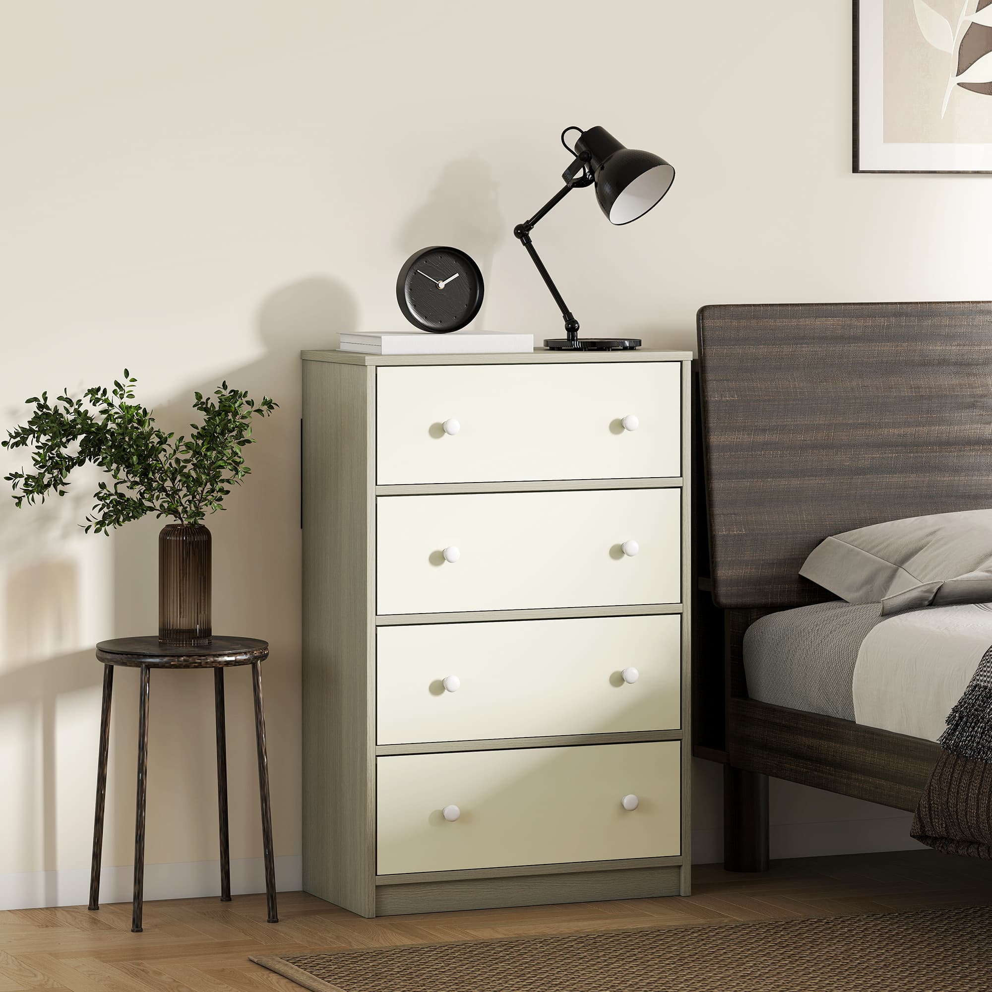 Transform Your Space With This 4-Drawer Fabric Dresser - image 4