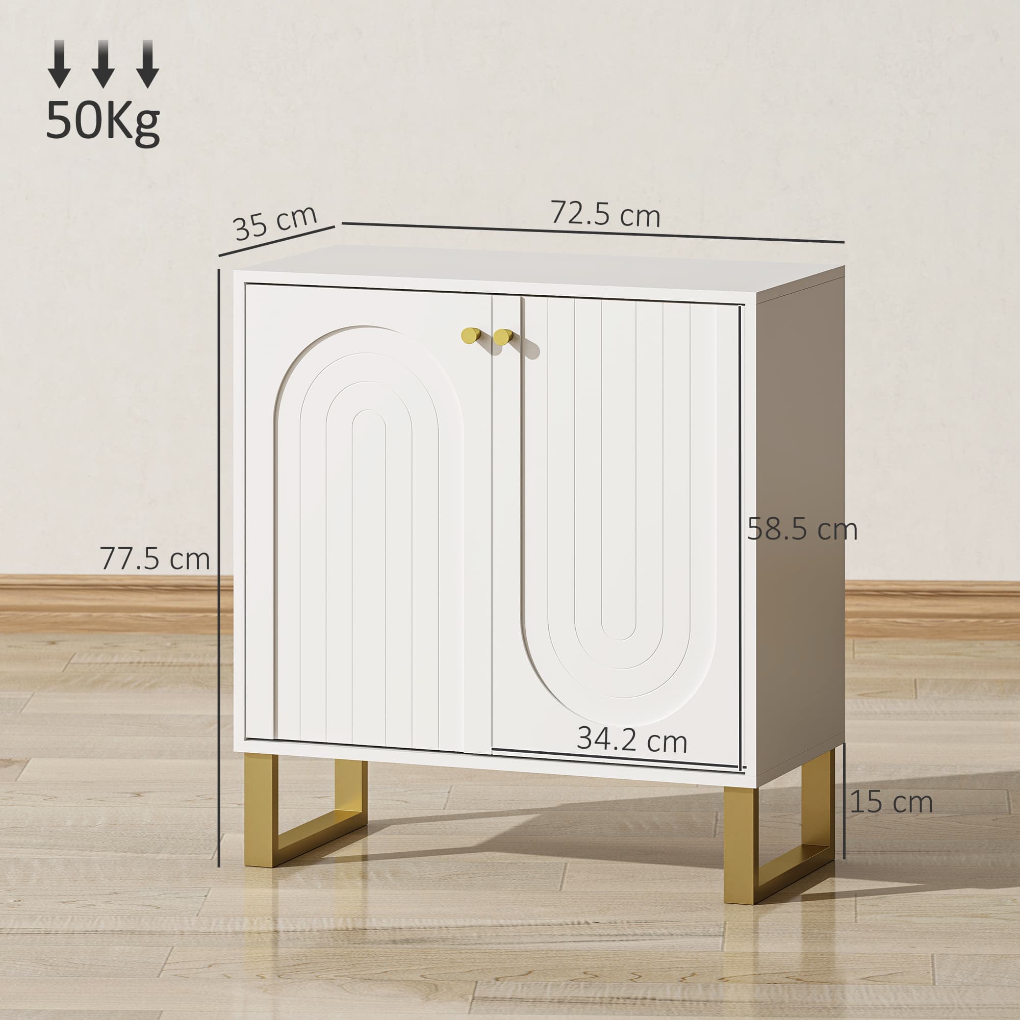 Transform Your Space with this Elegant White Sideboard - image 2