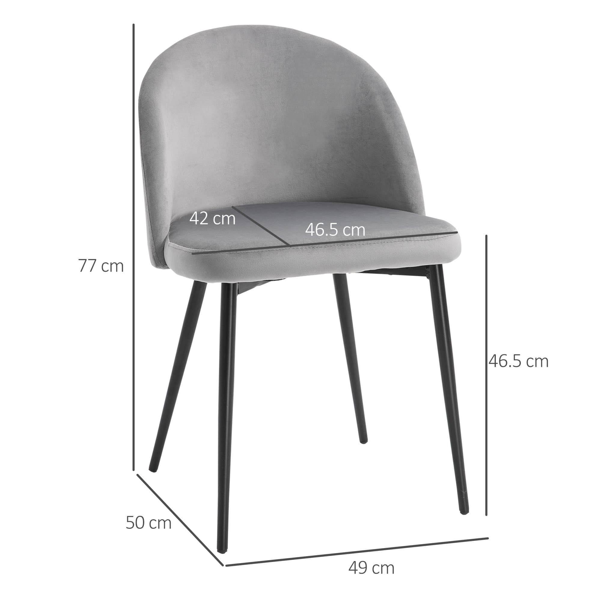 Transform Your Space with Premium Grey Velvet Chairs - image 1