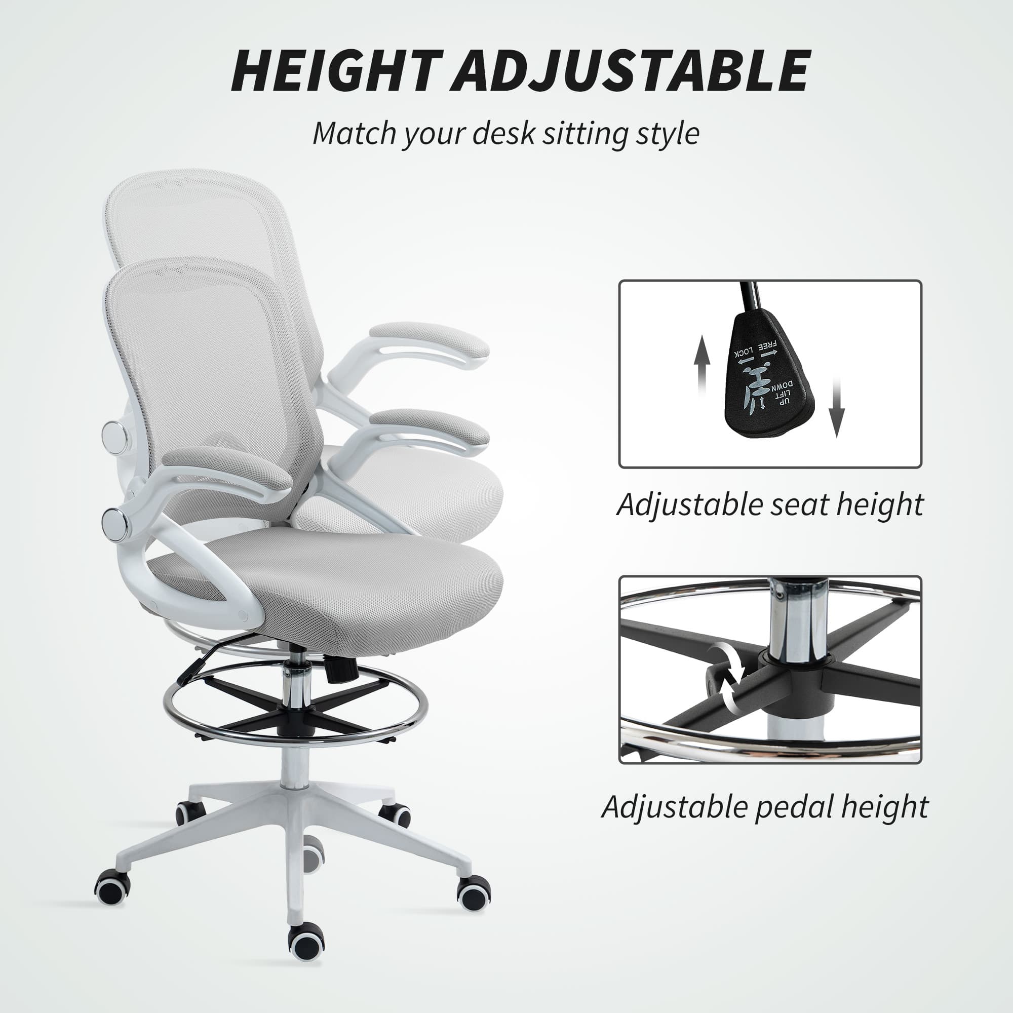 Transform Your Workspace with this Ergonomic Drafting Chair - image 5
