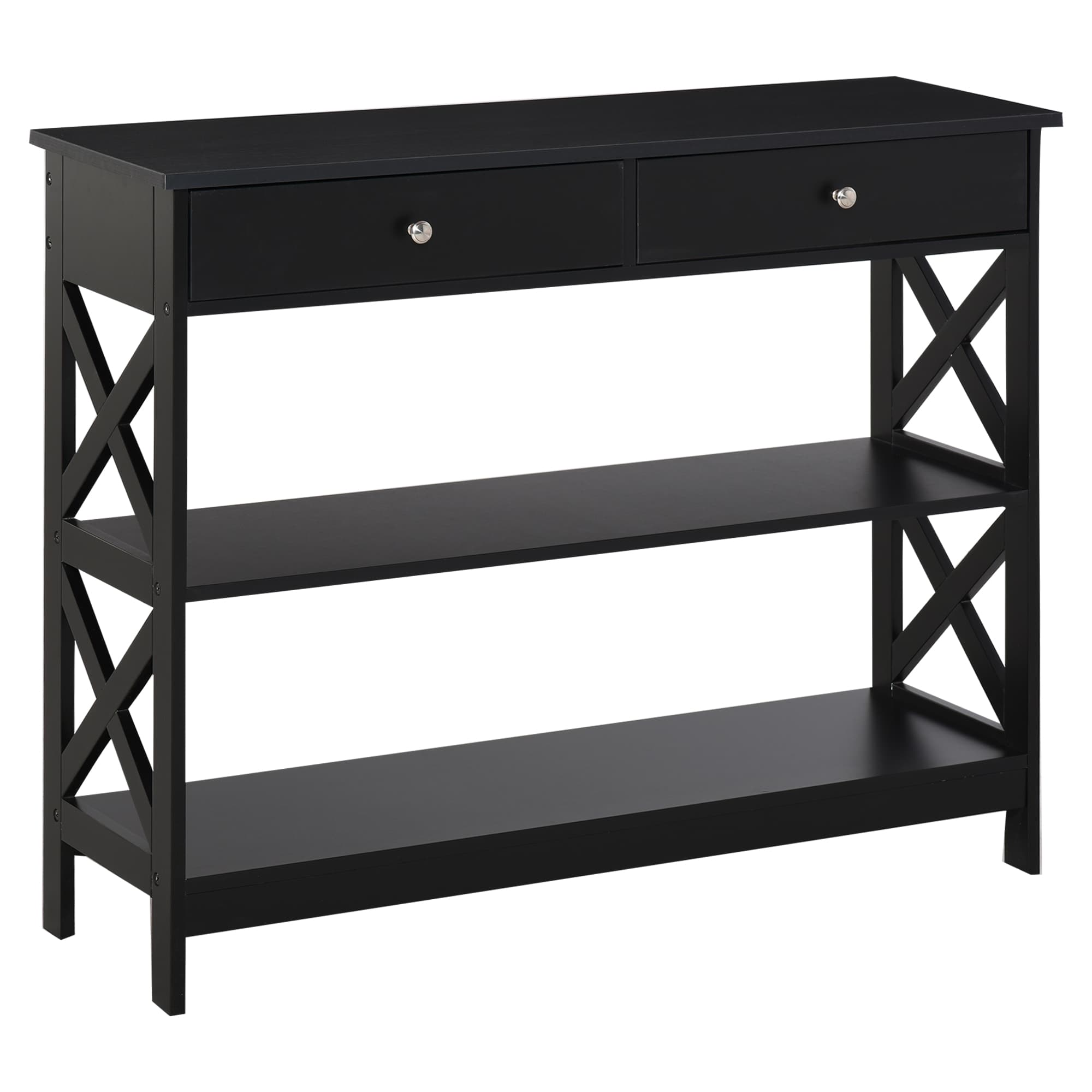 Transform Your Space with this Premium Rattan Side Table - Black