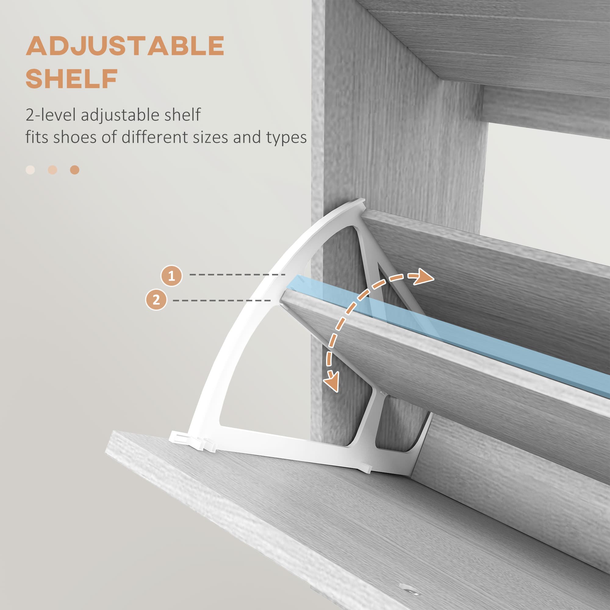 Transform Your Hallway with this Slim 12-Pair Shoe Cabinet - image 4