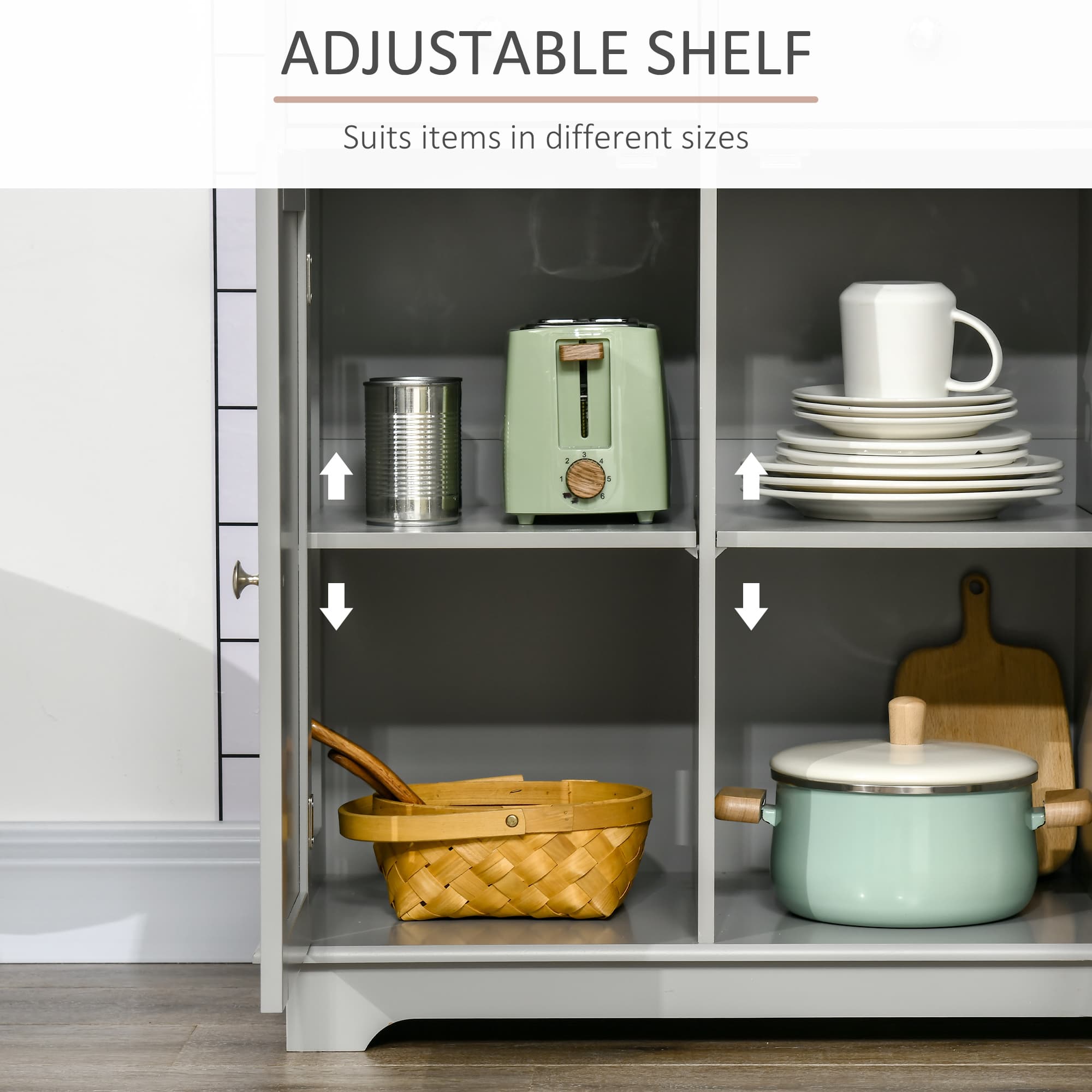 Transform Your Space With This Premium Grey Sideboard - image 1