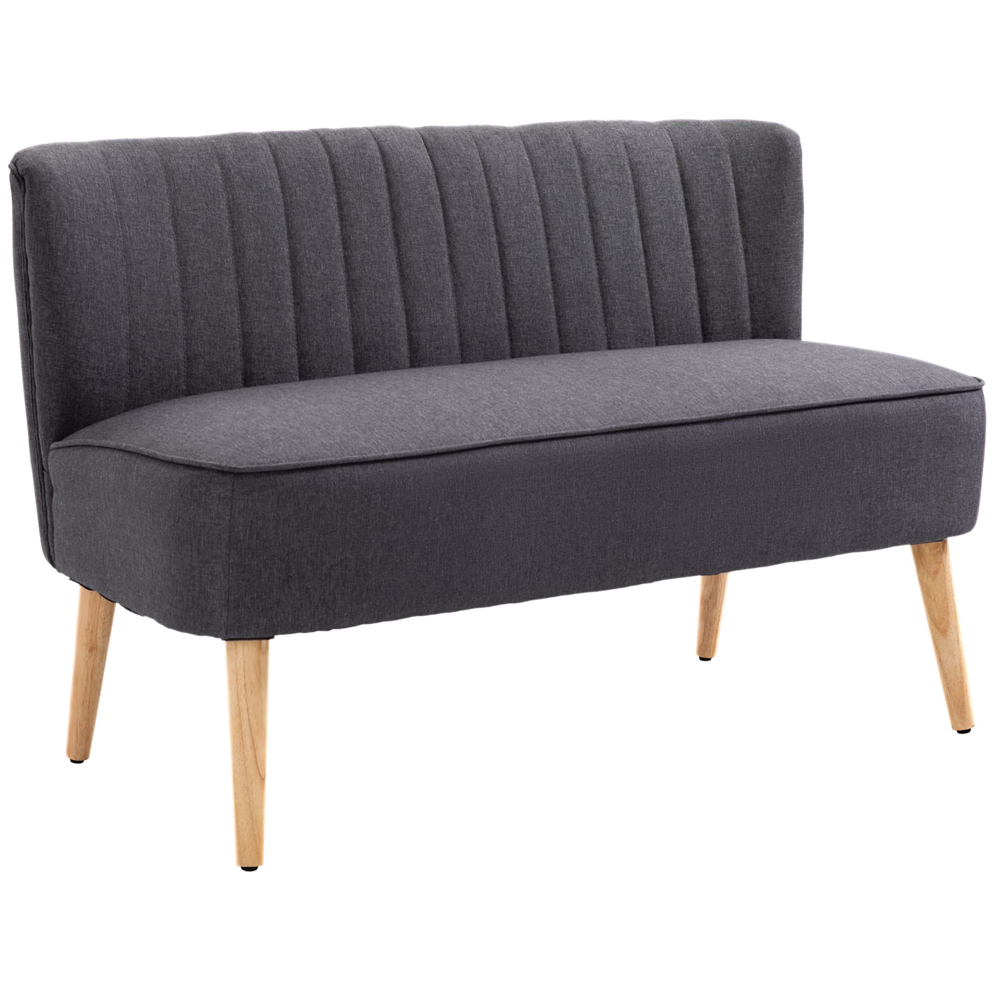 Transform Your Space With This Dark Grey Compact 2 Seater Sofa - Dark Grey