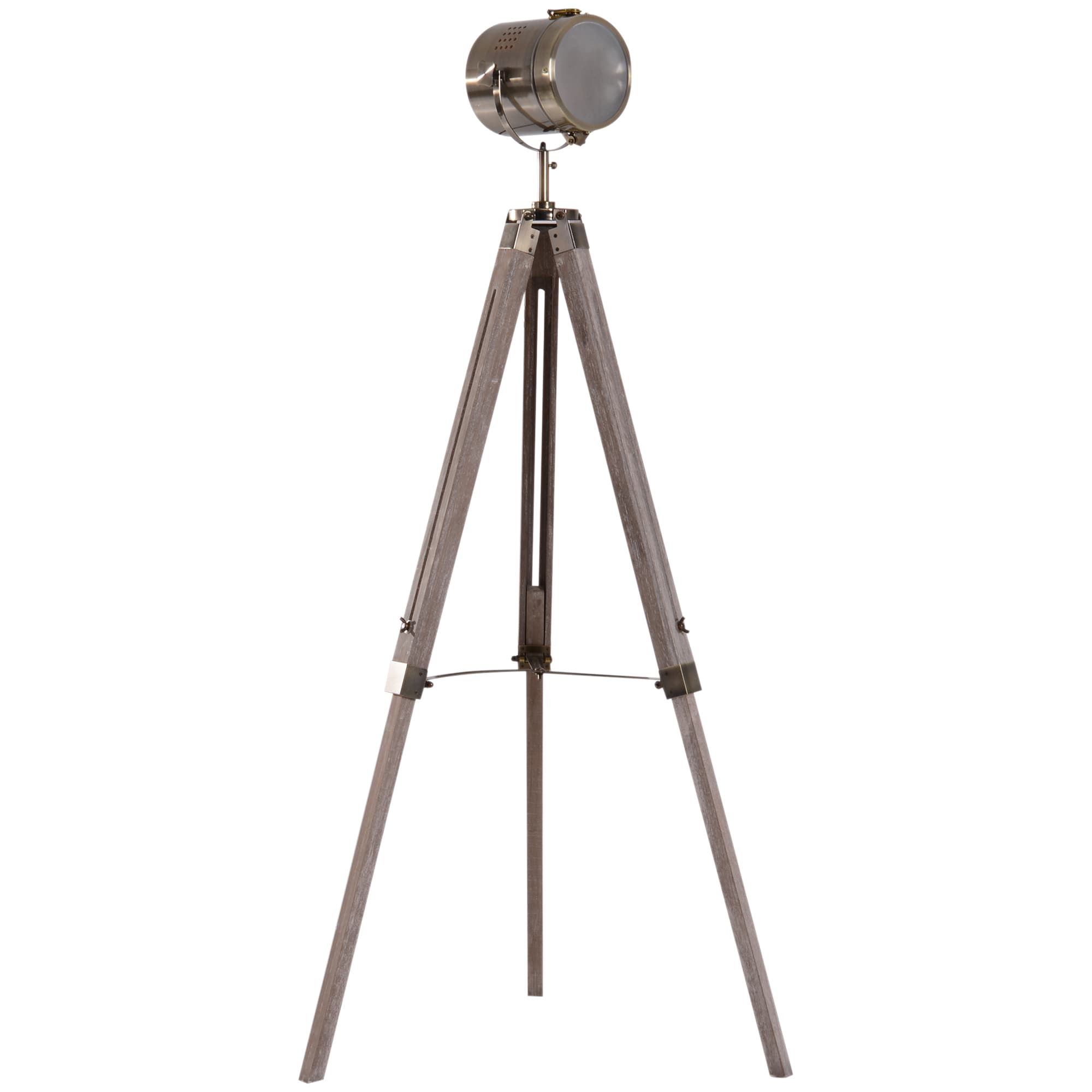 Transform Your Space With This Industrial Tripod Floor Lamp - Bronze Tone