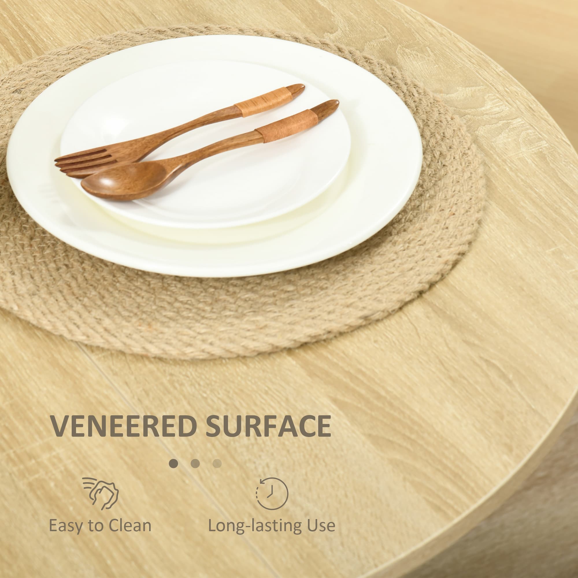 Transform Your Space with this Oak Drop Leaf Dining Table - image 1